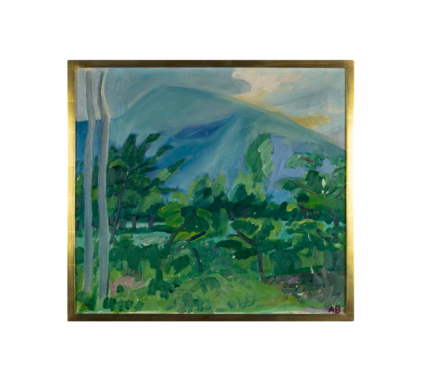 "Marlia Prov de Luca" Oil on Canvas by Danish Artist Axel Bentzen