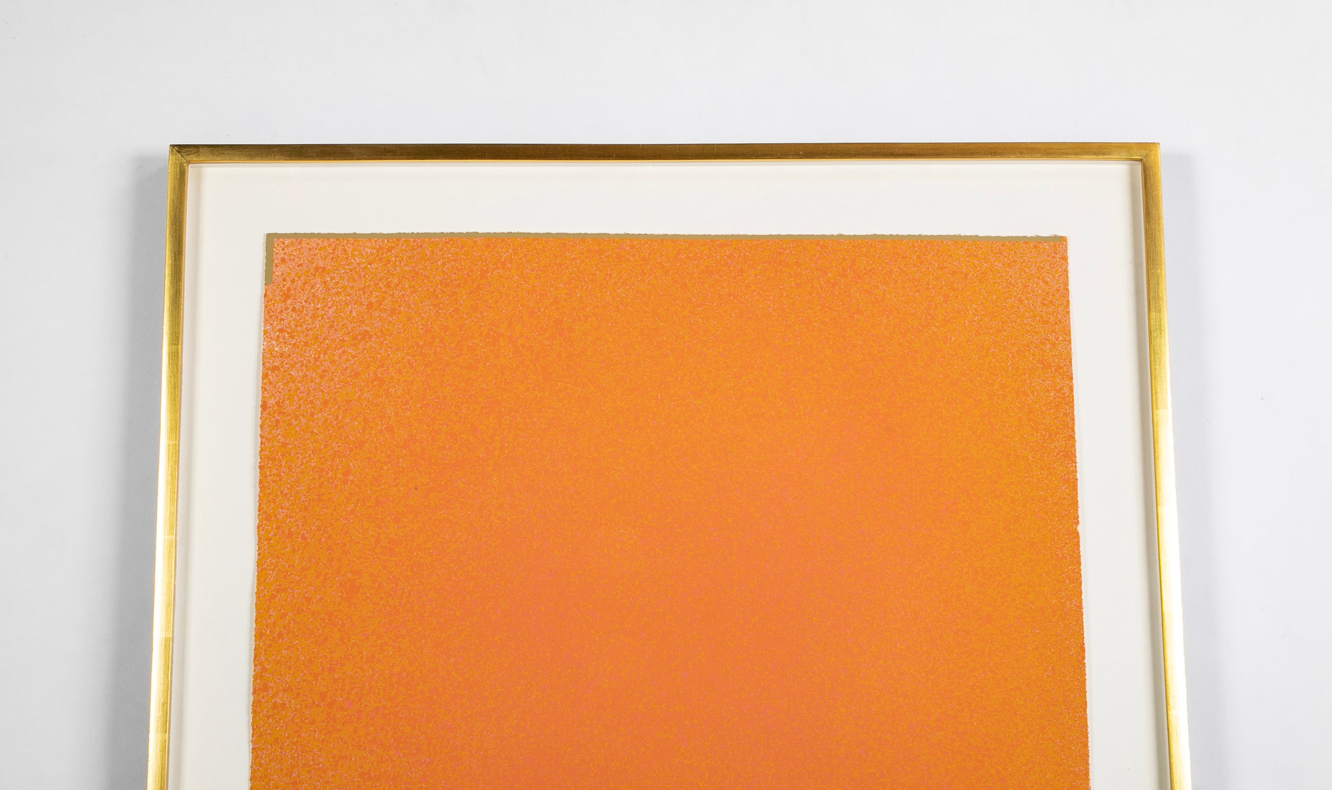 Jules Olitski "Magenta / Orange with Tan" from "Graphics Suite # 1"