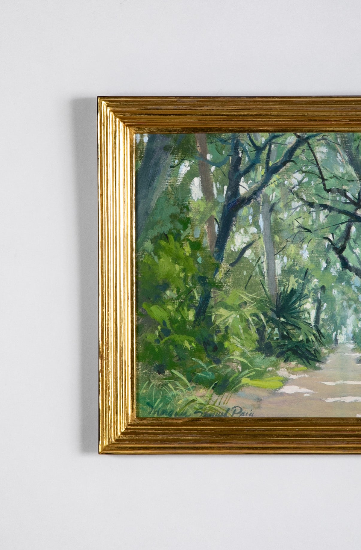 A Pair of Oil on Board Paintings by American Artist Morgan Samuel Price