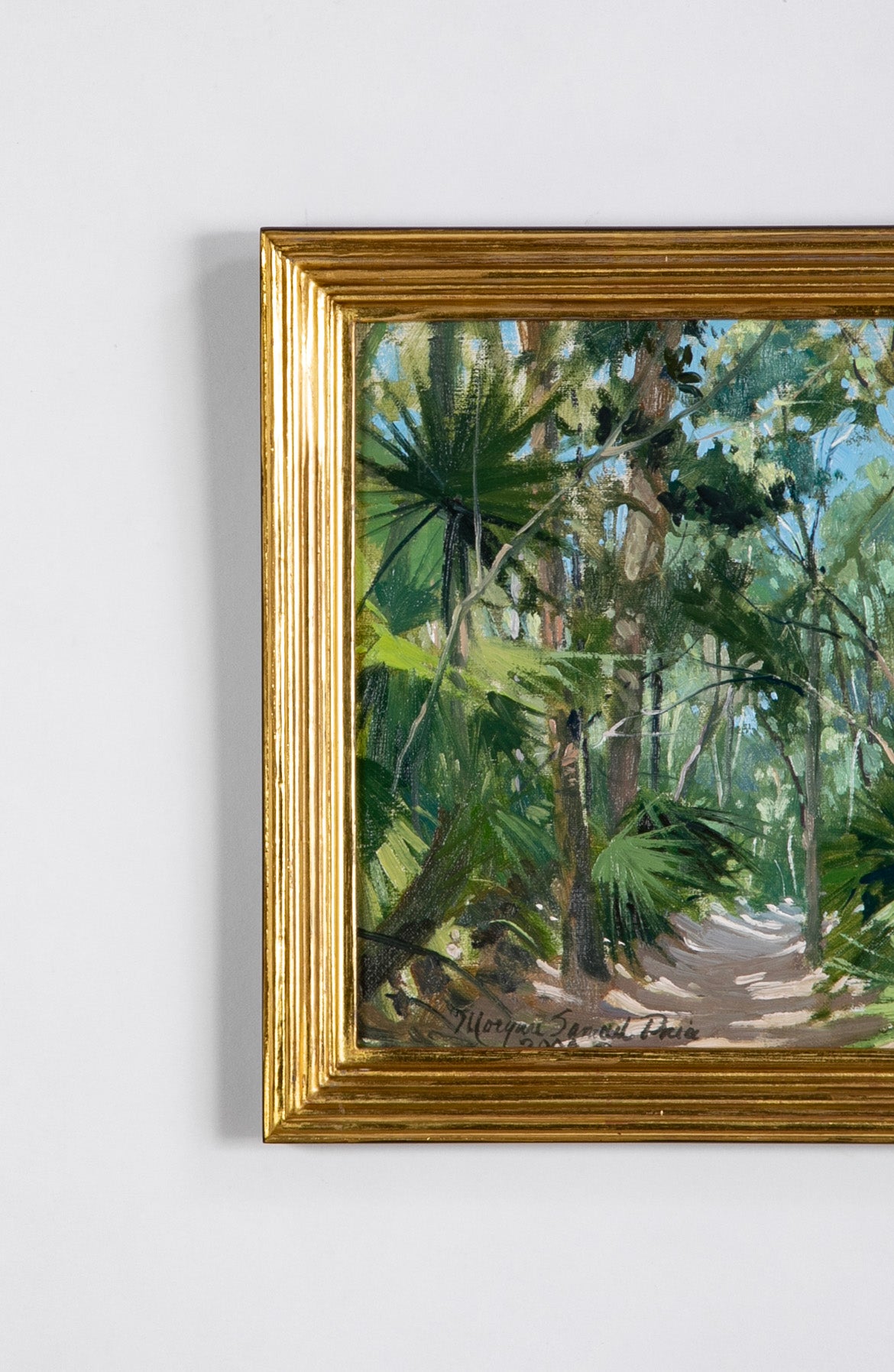 A Pair of Oil on Board Paintings by American Artist Morgan Samuel Price