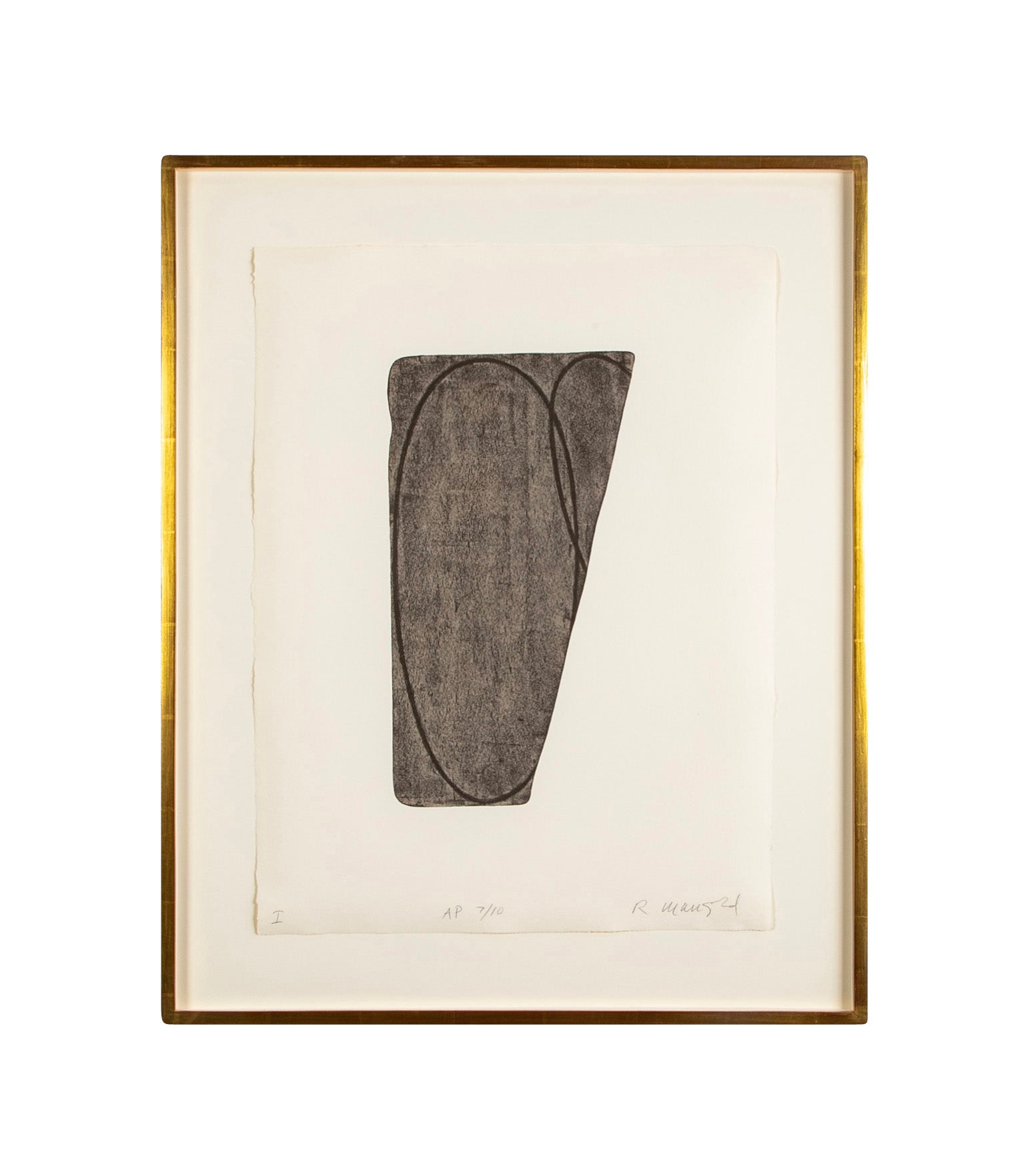 7 Lithographs in Colors "Fragment I - VII" by Robert Mangold