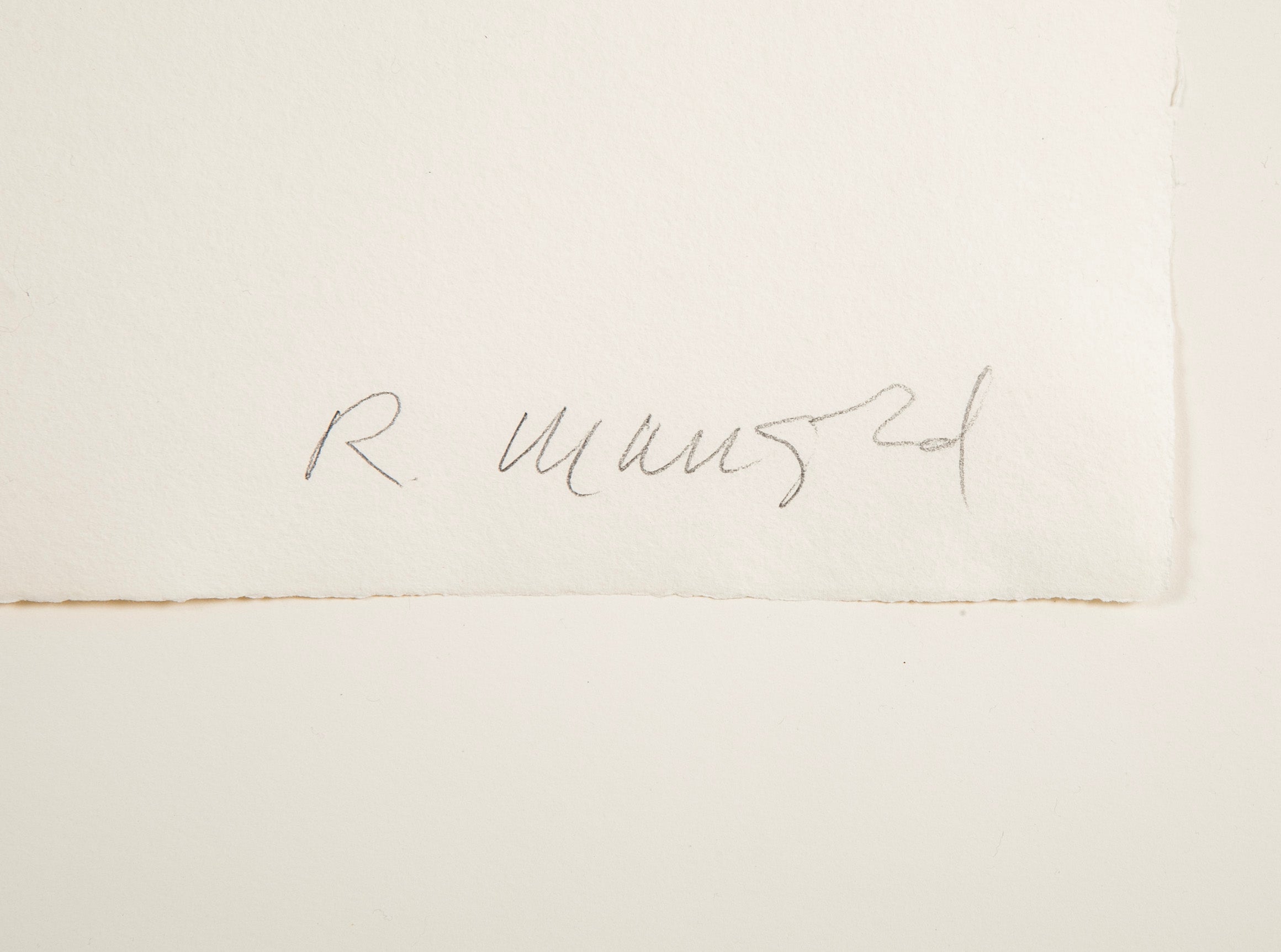 7 Lithographs in Colors "Fragment I - VII" by Robert Mangold