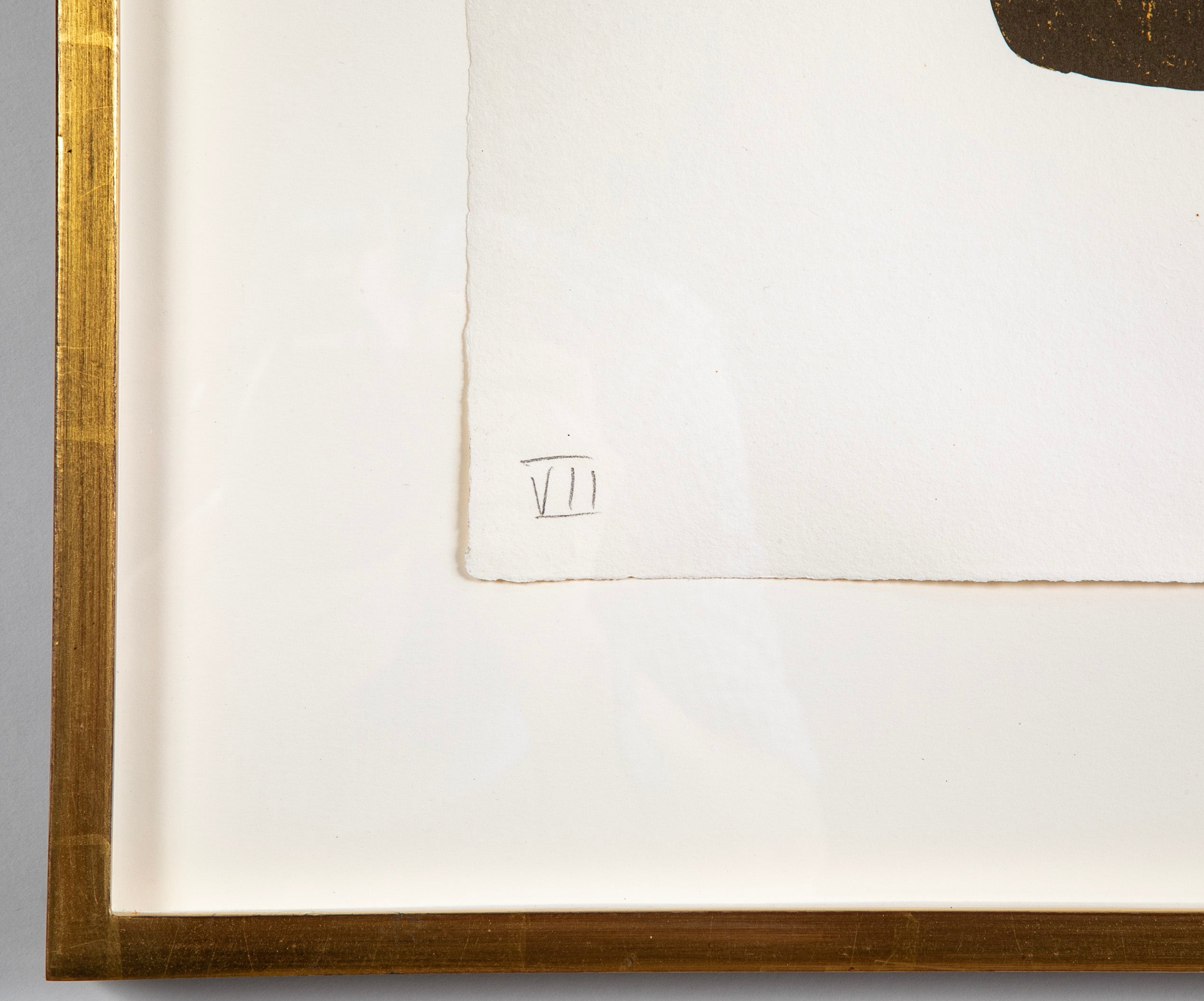 7 Lithographs in Colors "Fragment I - VII" by Robert Mangold