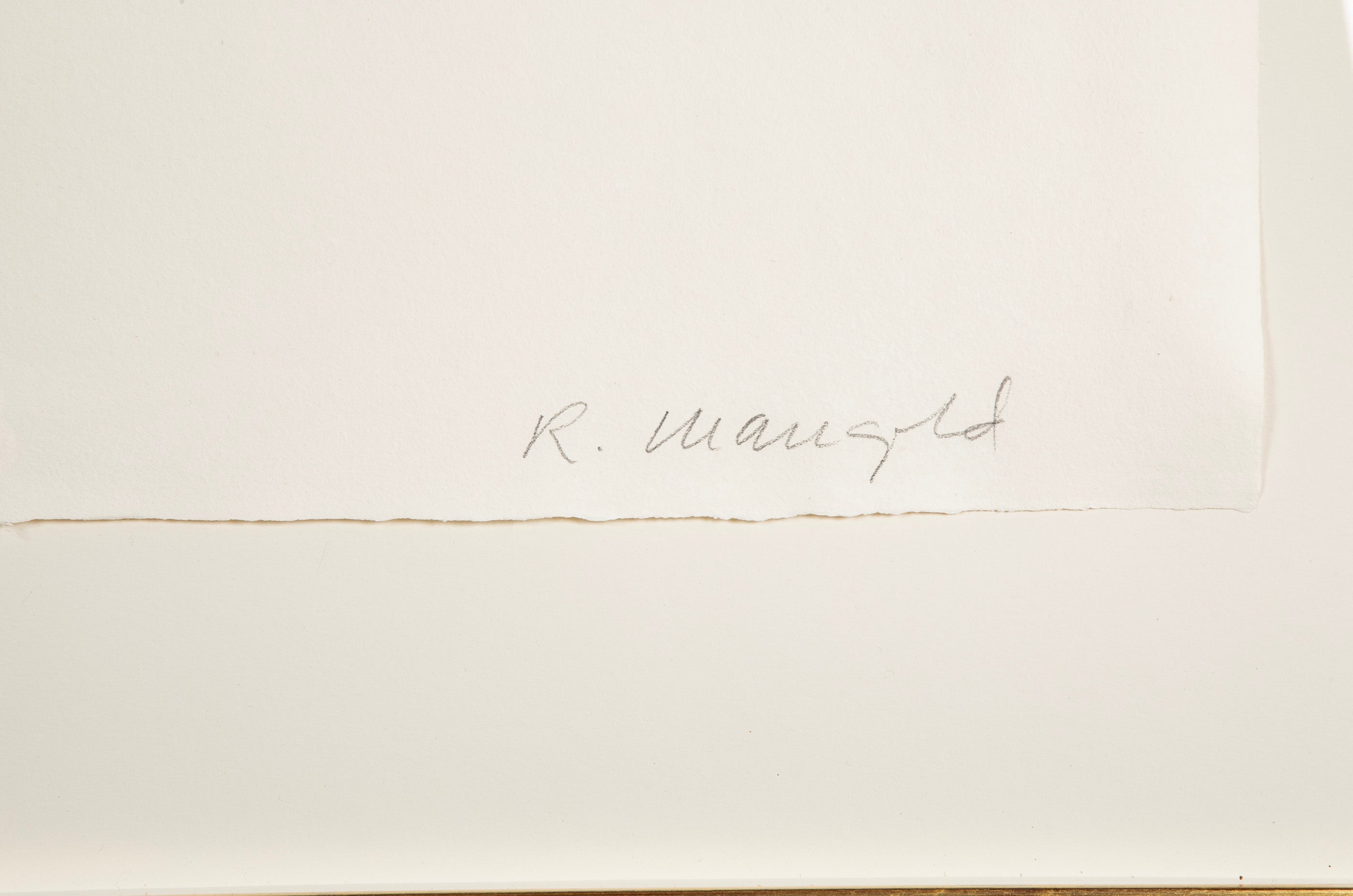 7 Lithographs in Colors "Fragment I - VII" by Robert Mangold