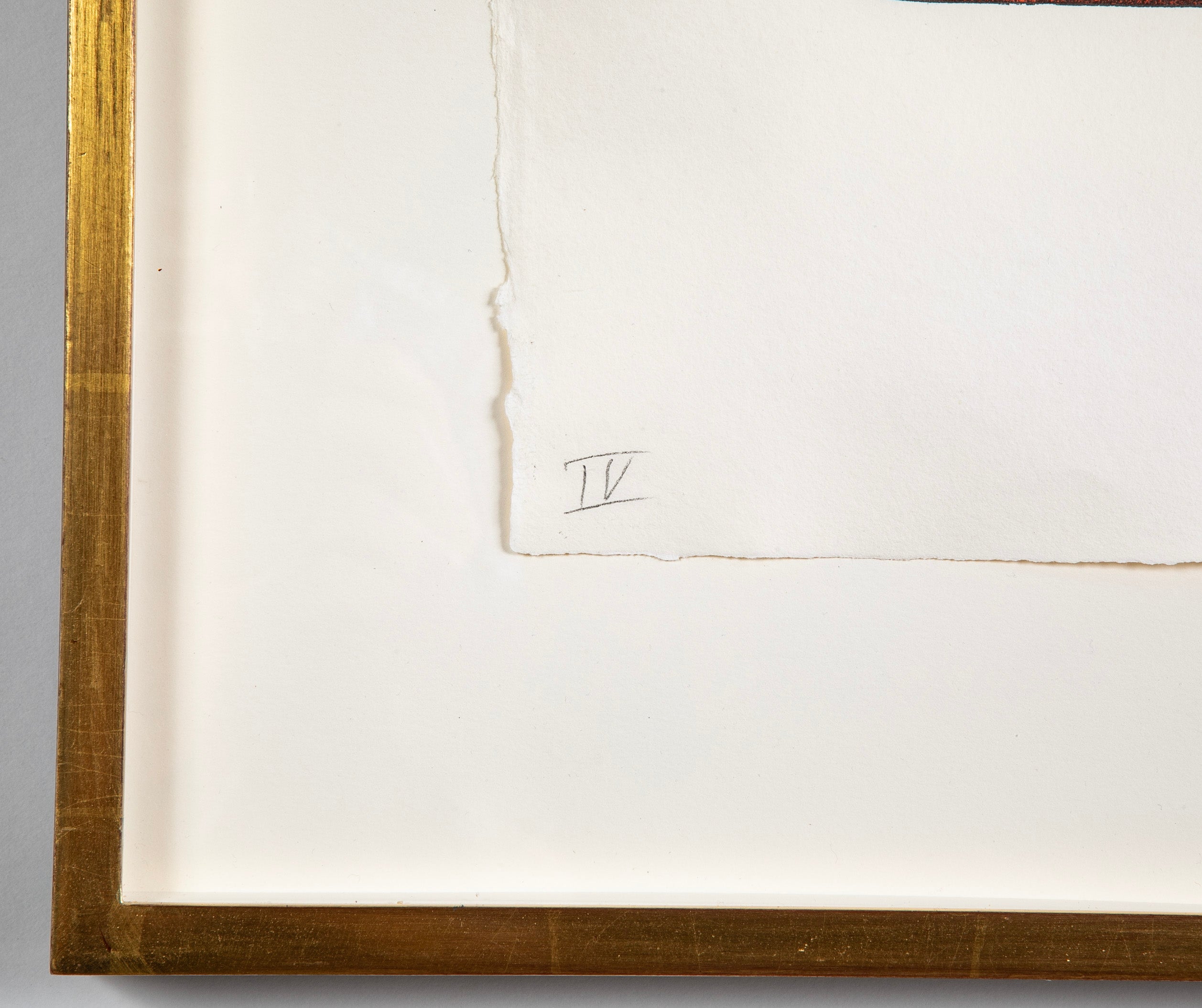 7 Lithographs in Colors "Fragment I - VII" by Robert Mangold