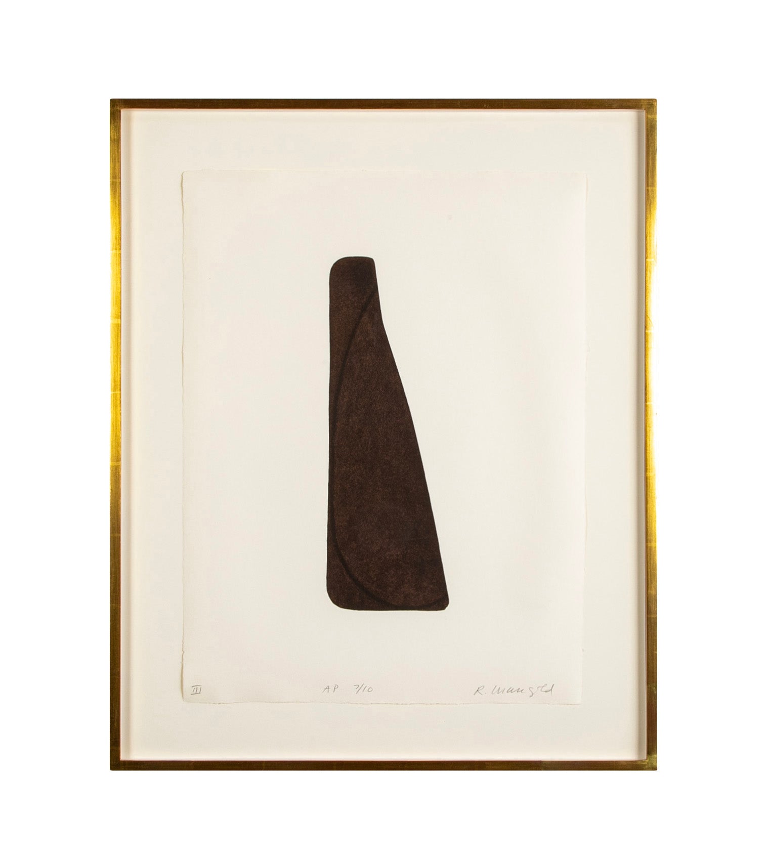 7 Lithographs in Colors "Fragment I - VII" by Robert Mangold
