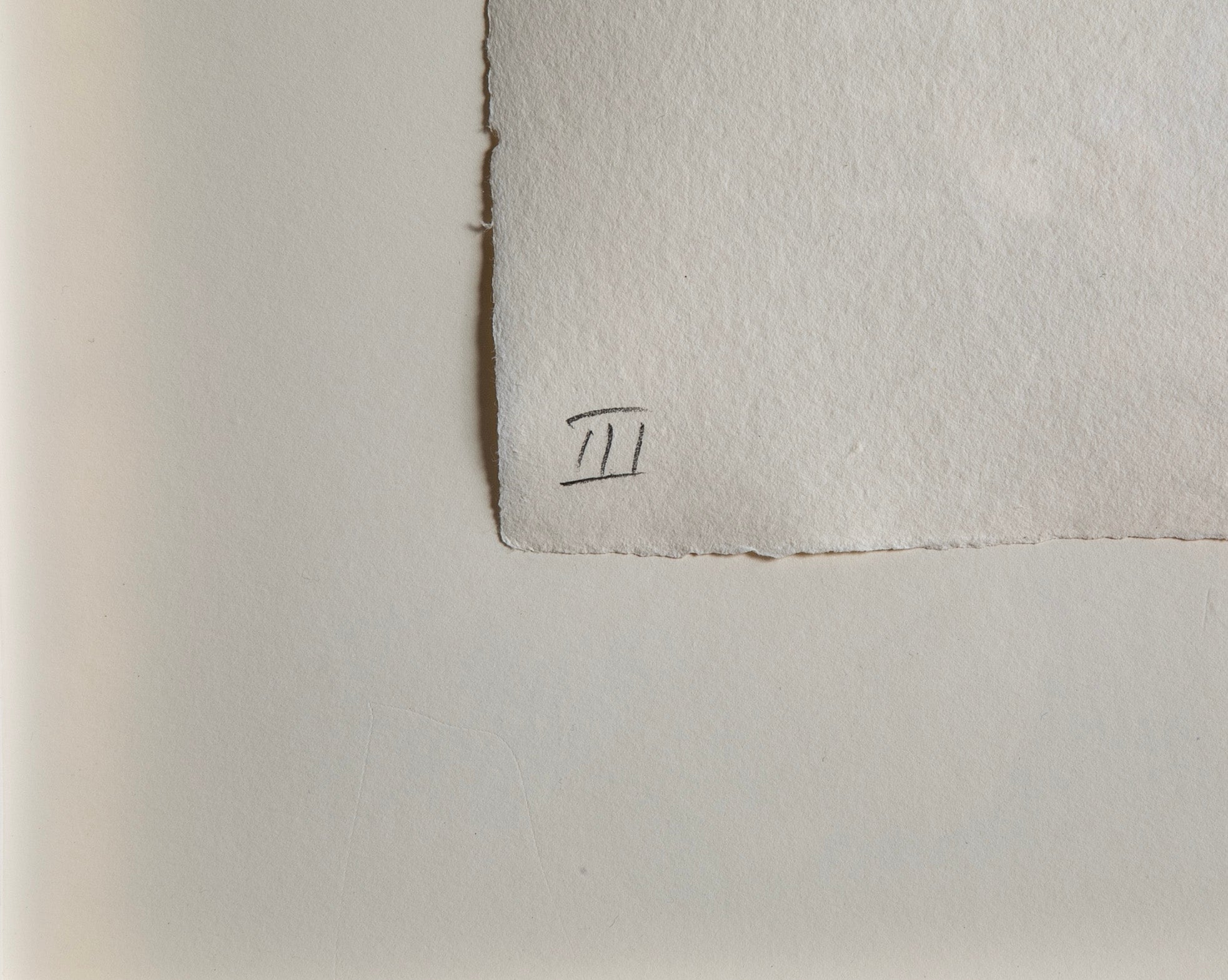 7 Lithographs in Colors "Fragment I - VII" by Robert Mangold