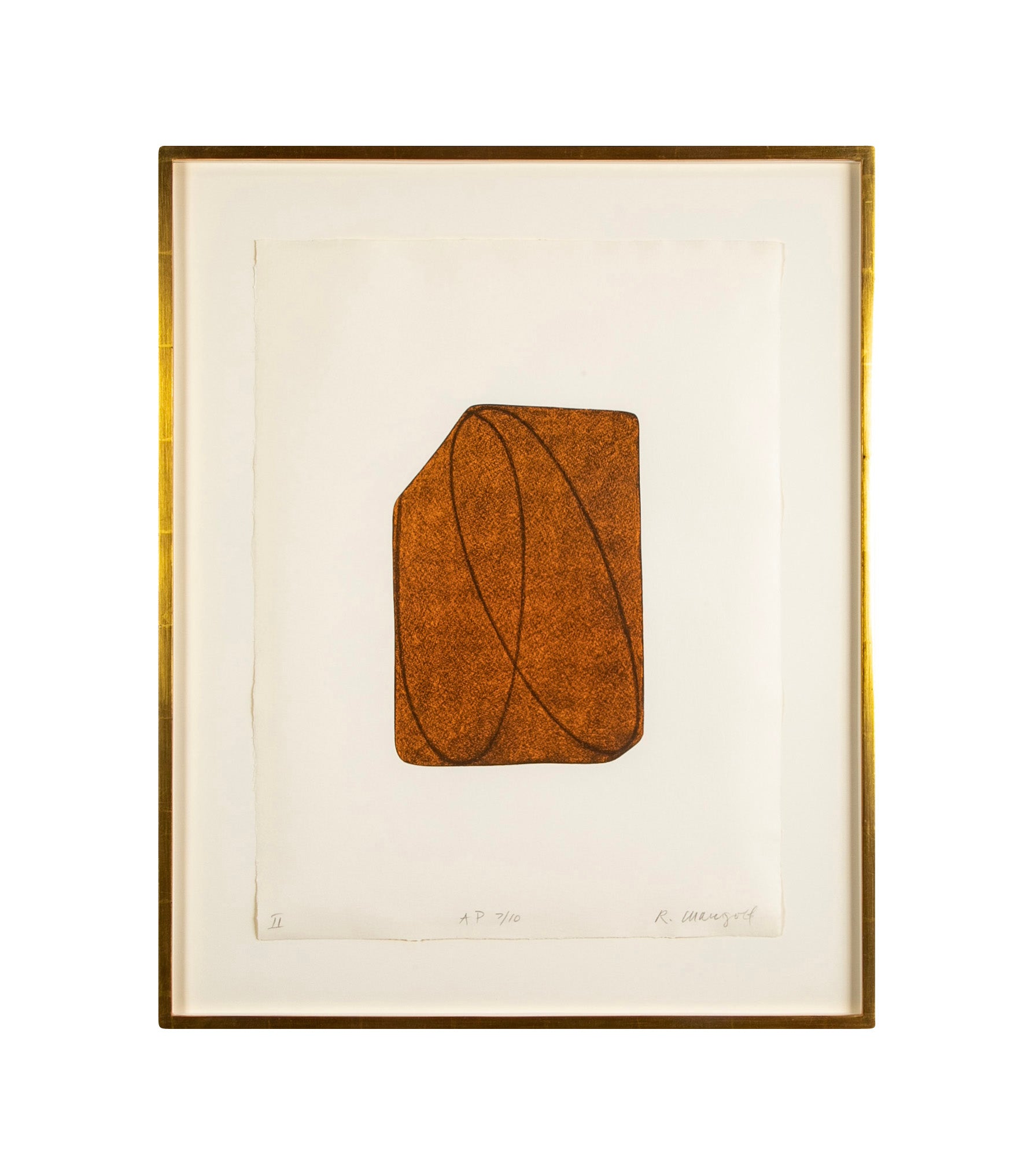 7 Lithographs in Colors "Fragment I - VII" by Robert Mangold
