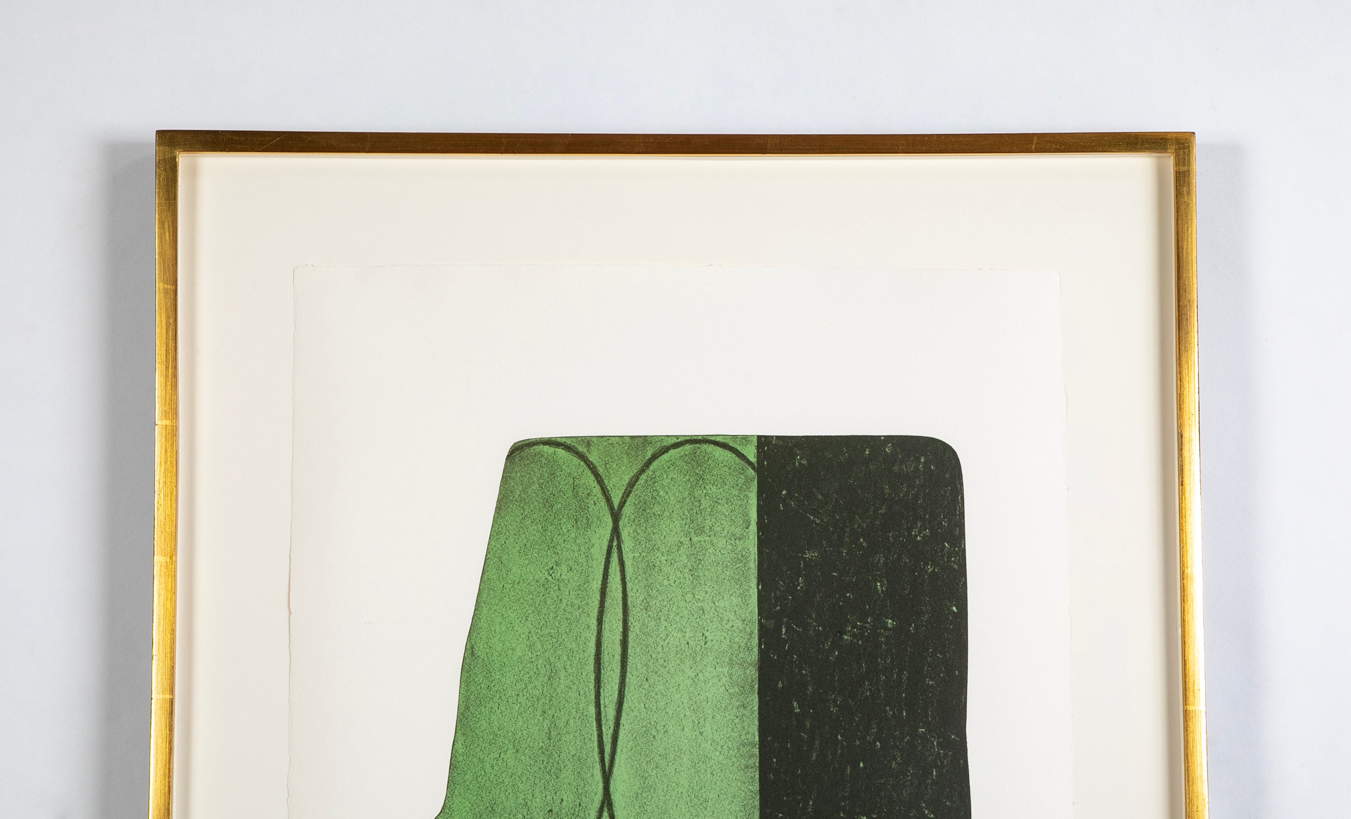 7 Lithographs in Colors "Fragment I - VII" by Robert Mangold