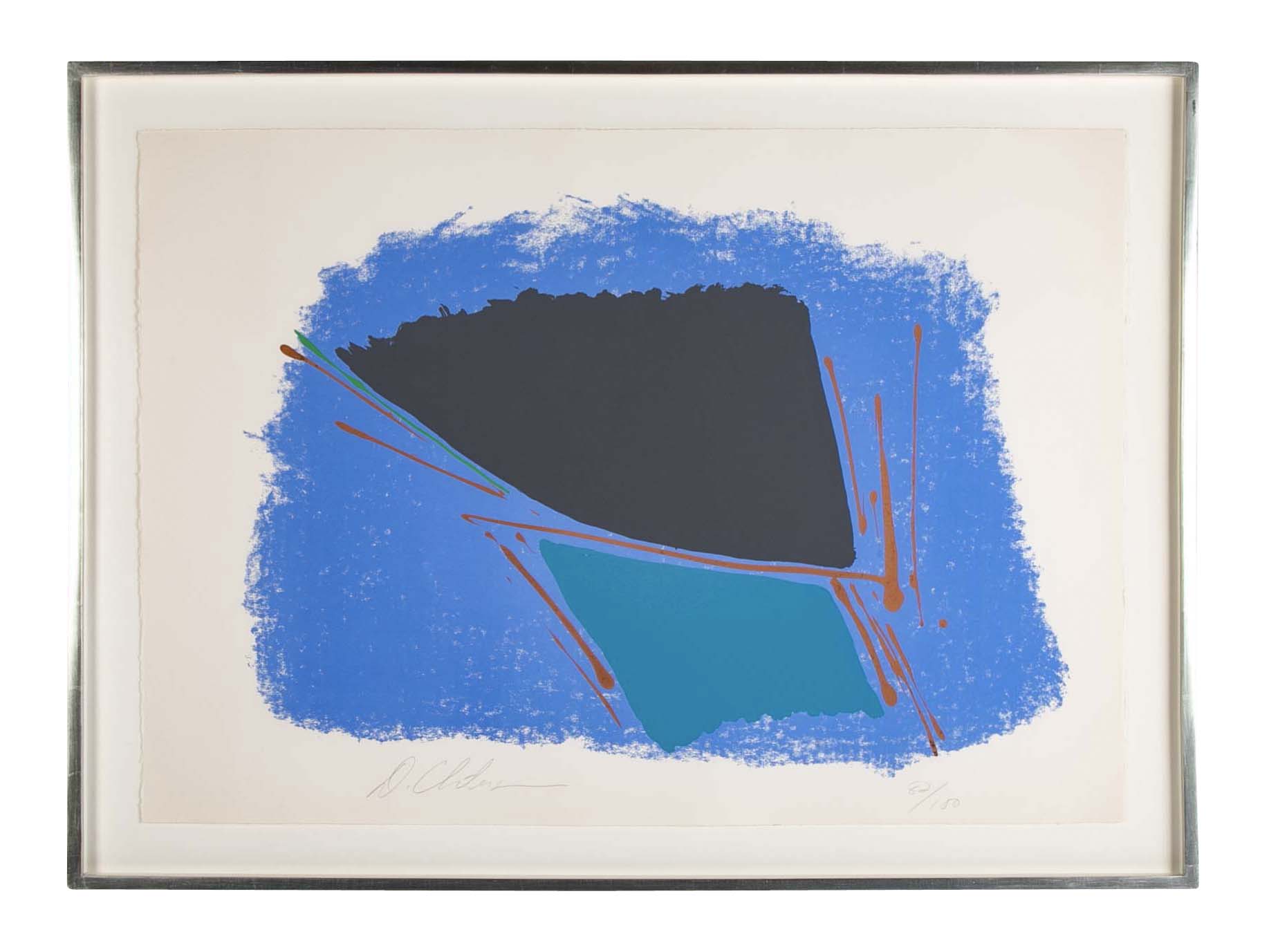 Dan Christensen Signed & Numbered Print by Fine Creations Inc
