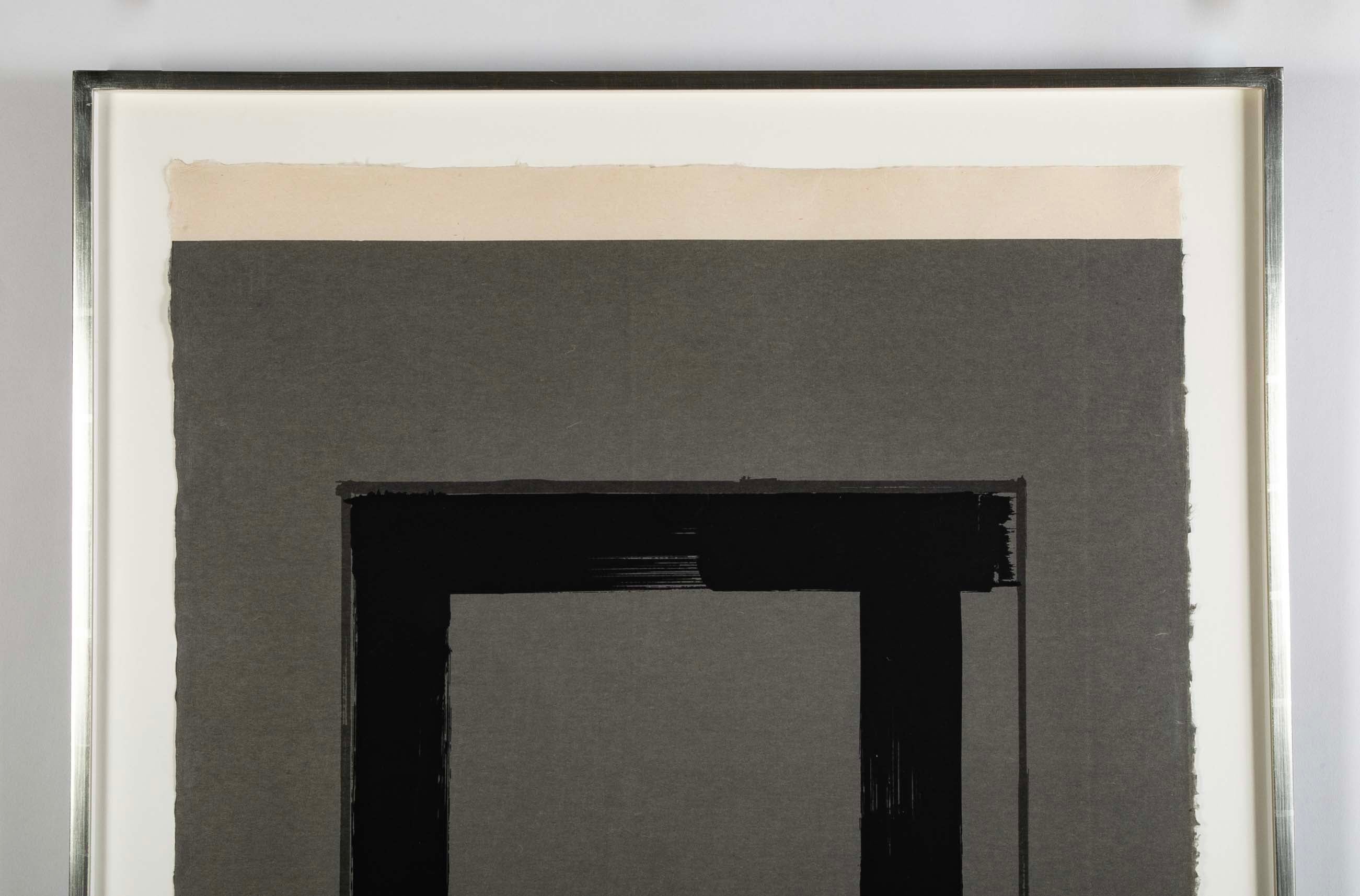 "Untitled III" Screenprint in Colors by American Artist Brice Marden
