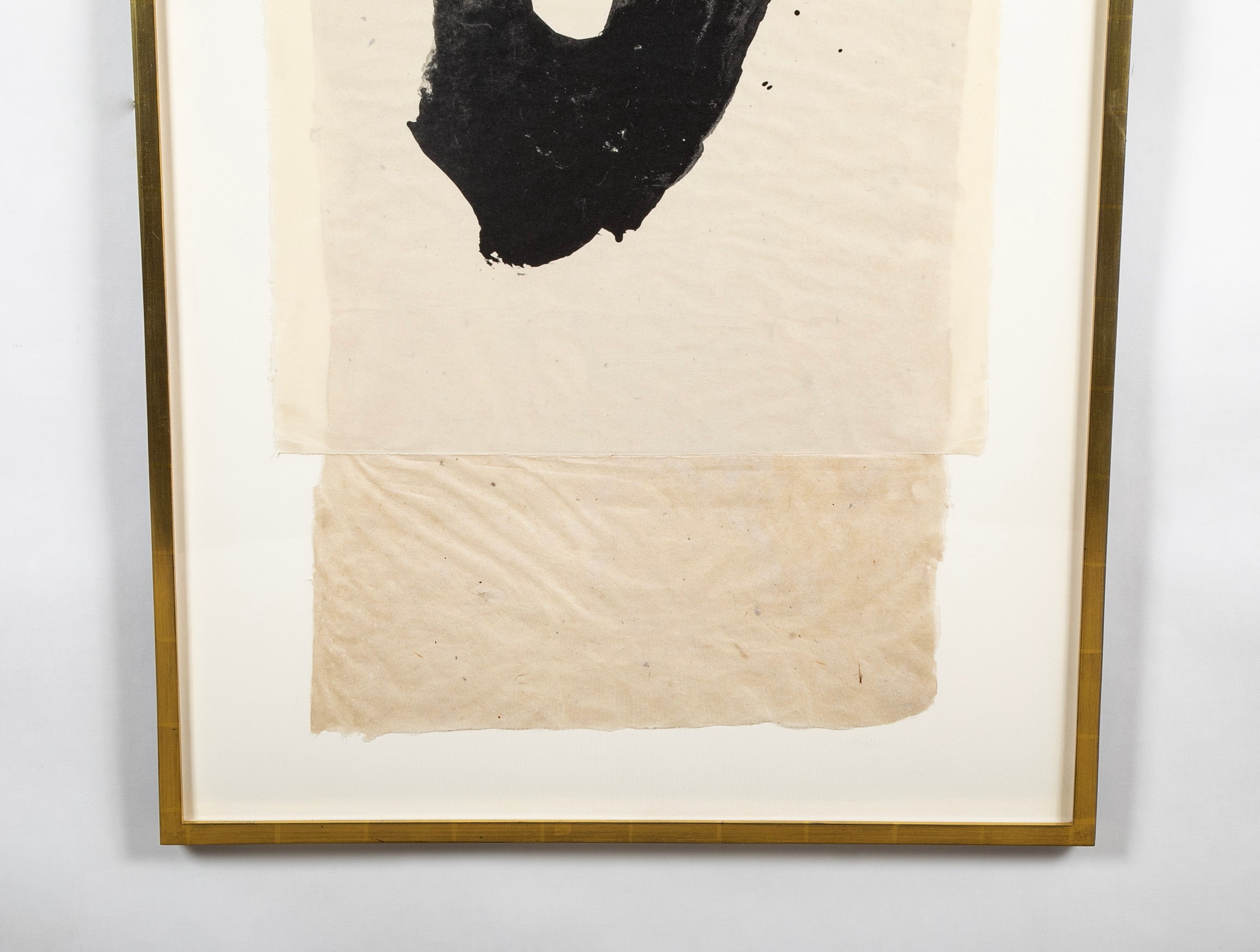 "Samurai II" Lithograph and Chine Applique by Robert Motherwell