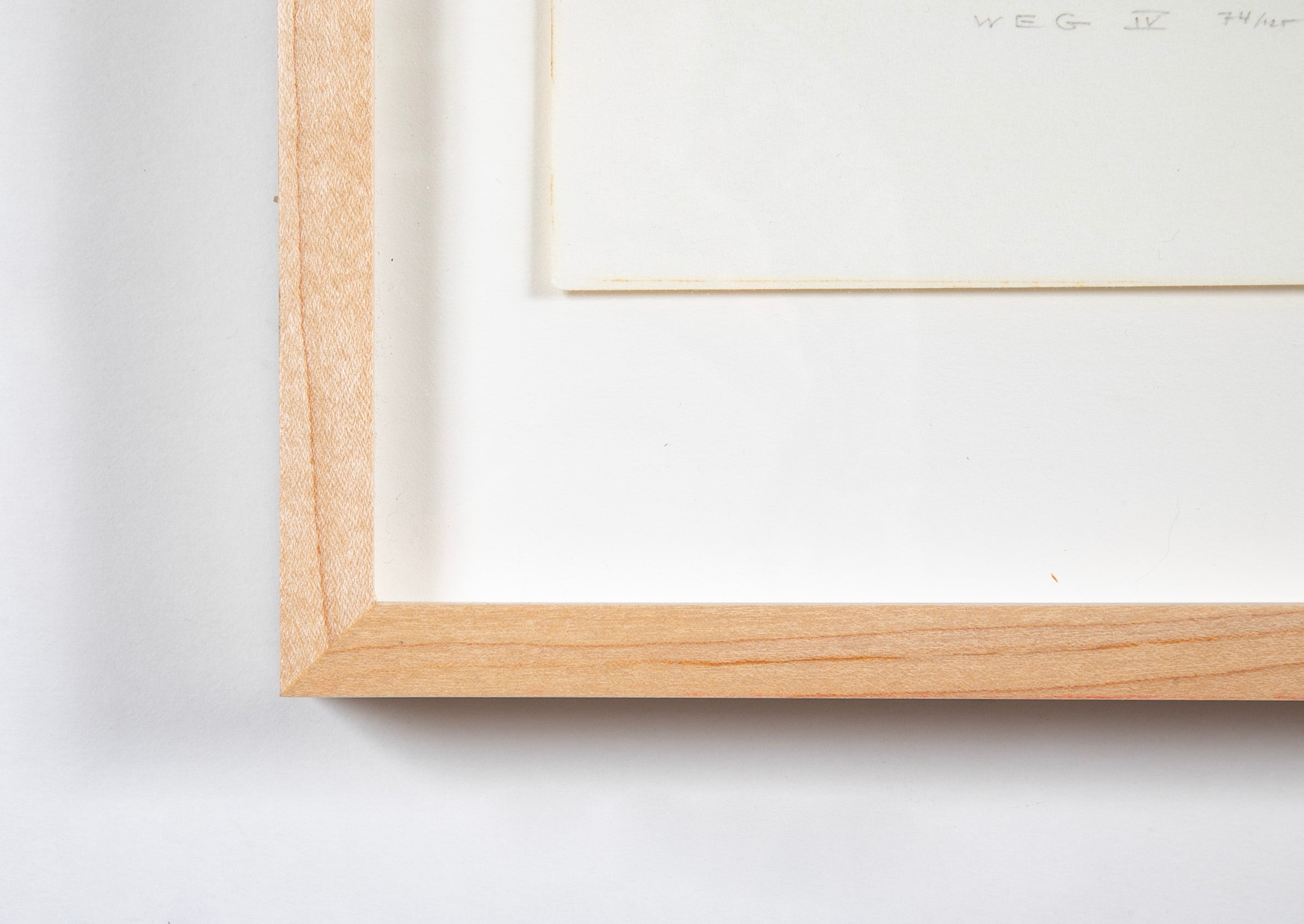 Josef Albers, "White Embossing on Gray IV"