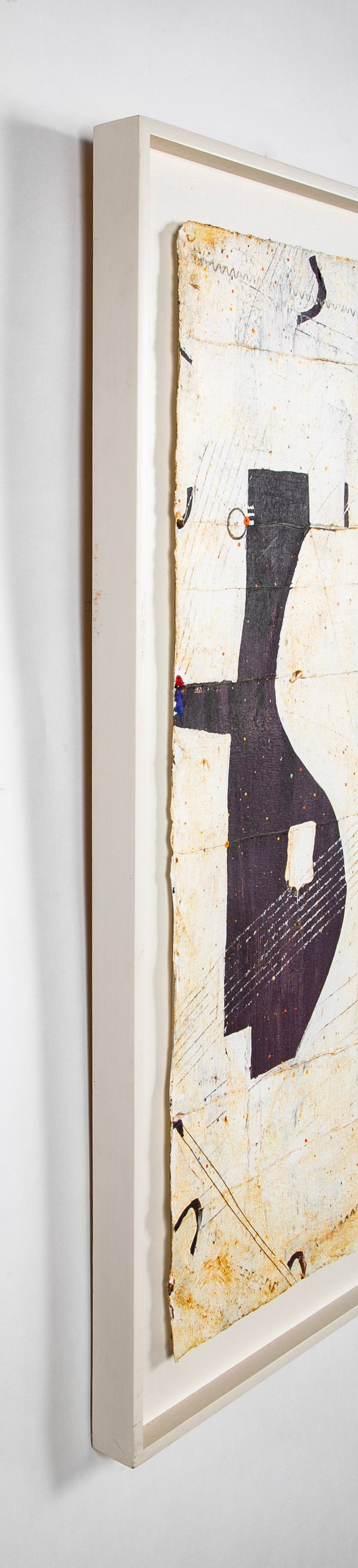 "Fifth Street Painting PO1.4" Gouache on Paper by Caio Fonseca