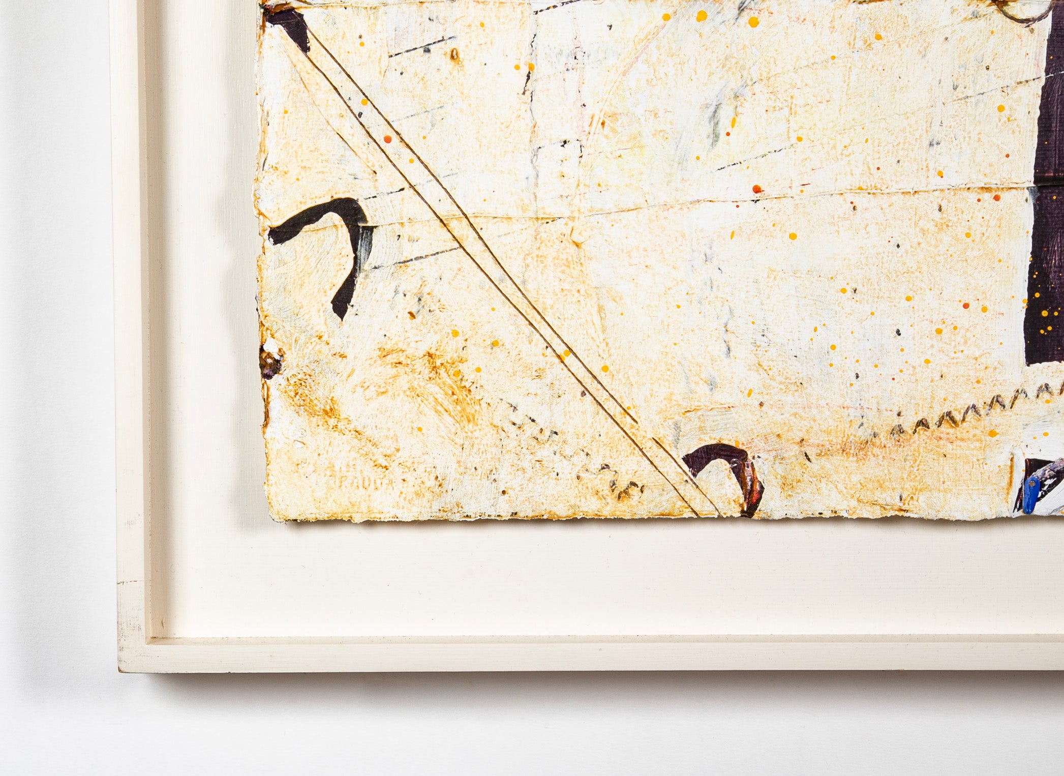 "Fifth Street Painting PO1.4" Gouache on Paper by Caio Fonseca