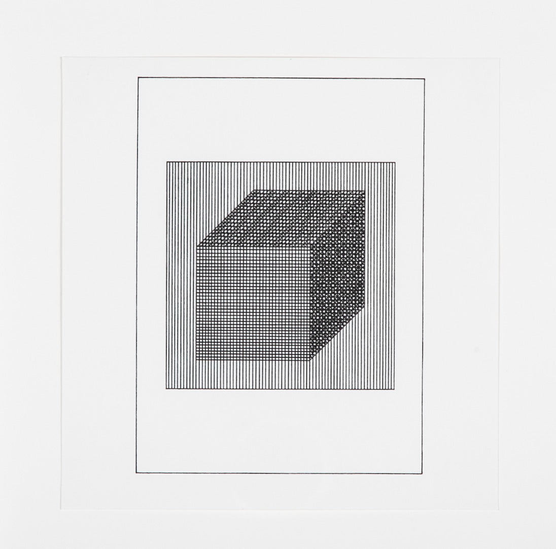 "Amerikanische Moderne-Minimalismus" 22 Serigraphs by Sol Lewitt Priced Individually at $725 EACH