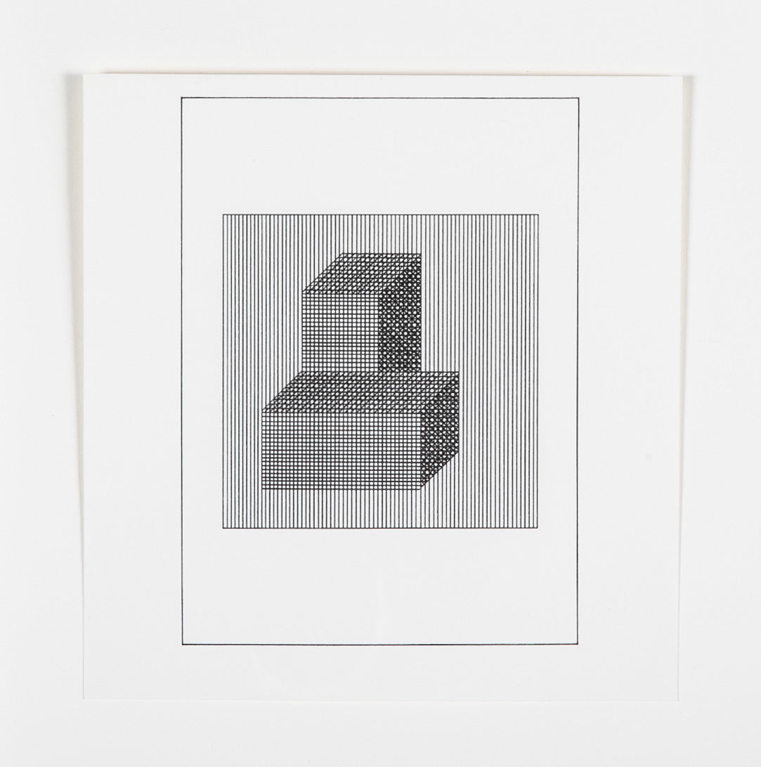 "Amerikanische Moderne-Minimalismus" 22 Serigraphs by Sol Lewitt Priced Individually at $725 EACH
