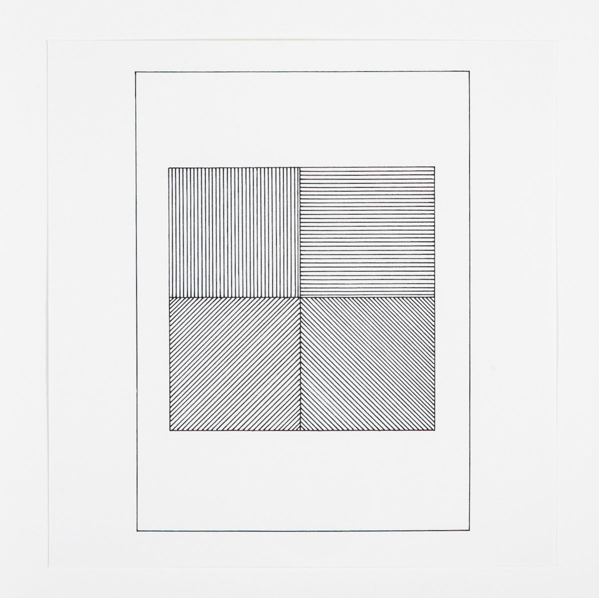 "Amerikanische Moderne-Minimalismus" 22 Serigraphs by Sol Lewitt Priced Individually at $725 EACH