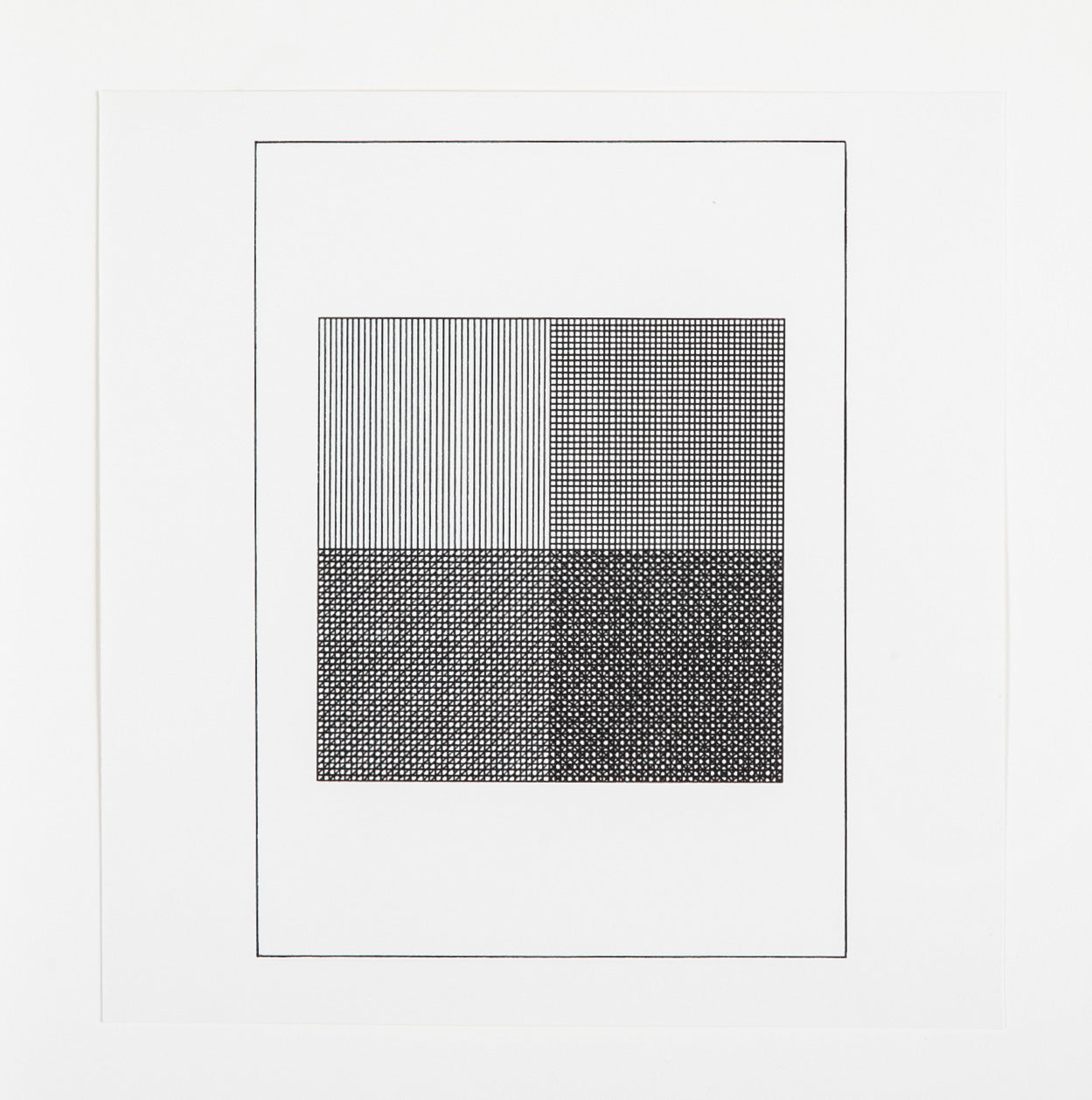 "Amerikanische Moderne-Minimalismus" 22 Serigraphs by Sol Lewitt Priced Individually at $725 EACH