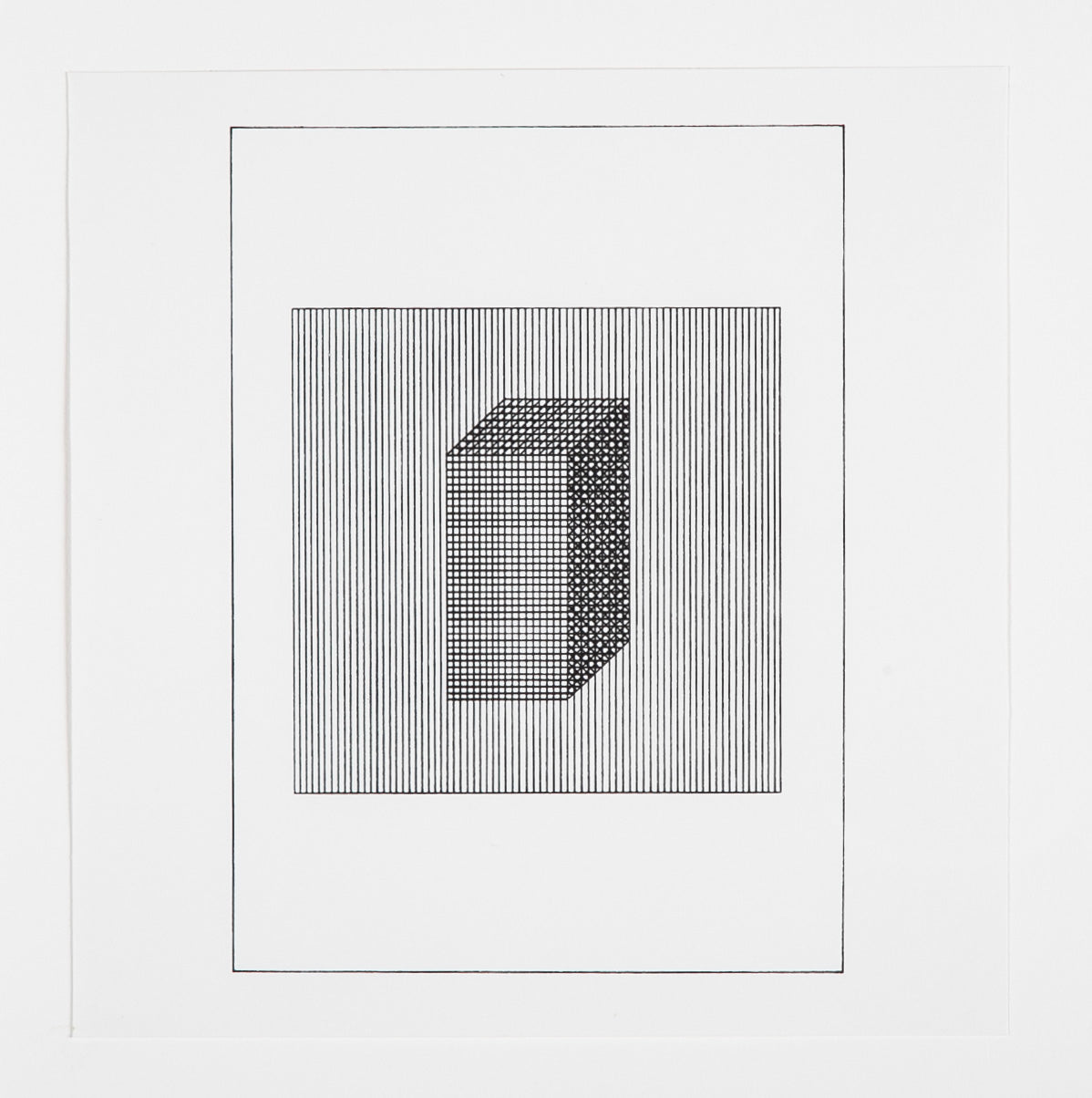 "Amerikanische Moderne-Minimalismus" 22 Serigraphs by Sol Lewitt Priced Individually at $725 EACH