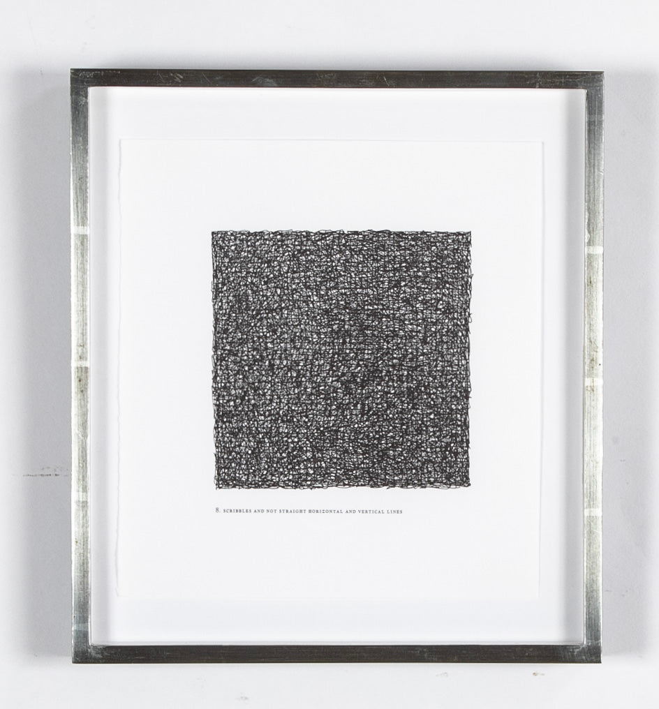 Sol Lewitt Drawings for "Squarings" Poems by Irish Poet & Nobel Prize Recipient Seamus Heaney