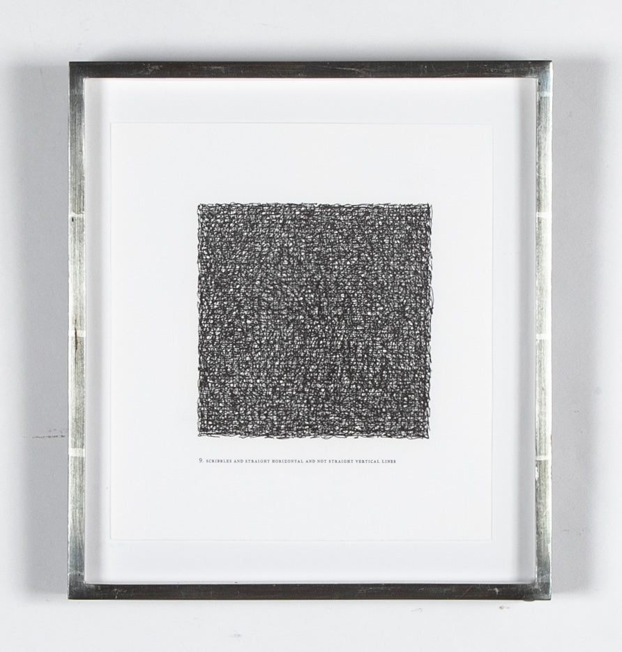 Sol Lewitt Drawings for "Squarings" Poems by Irish Poet & Nobel Prize Recipient Seamus Heaney