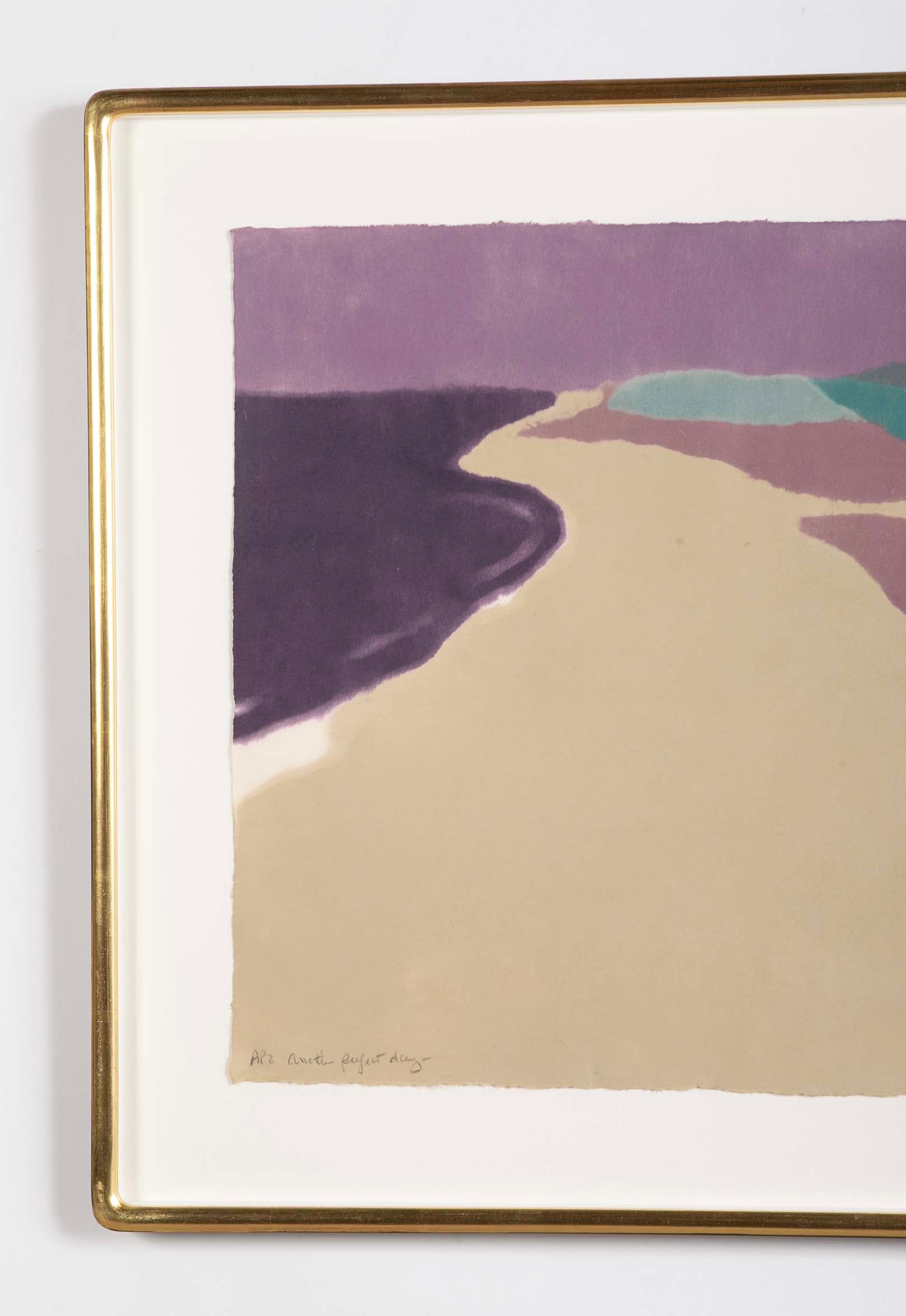 "Another Perfect Day" Serigraph in Color by Richard Kemble