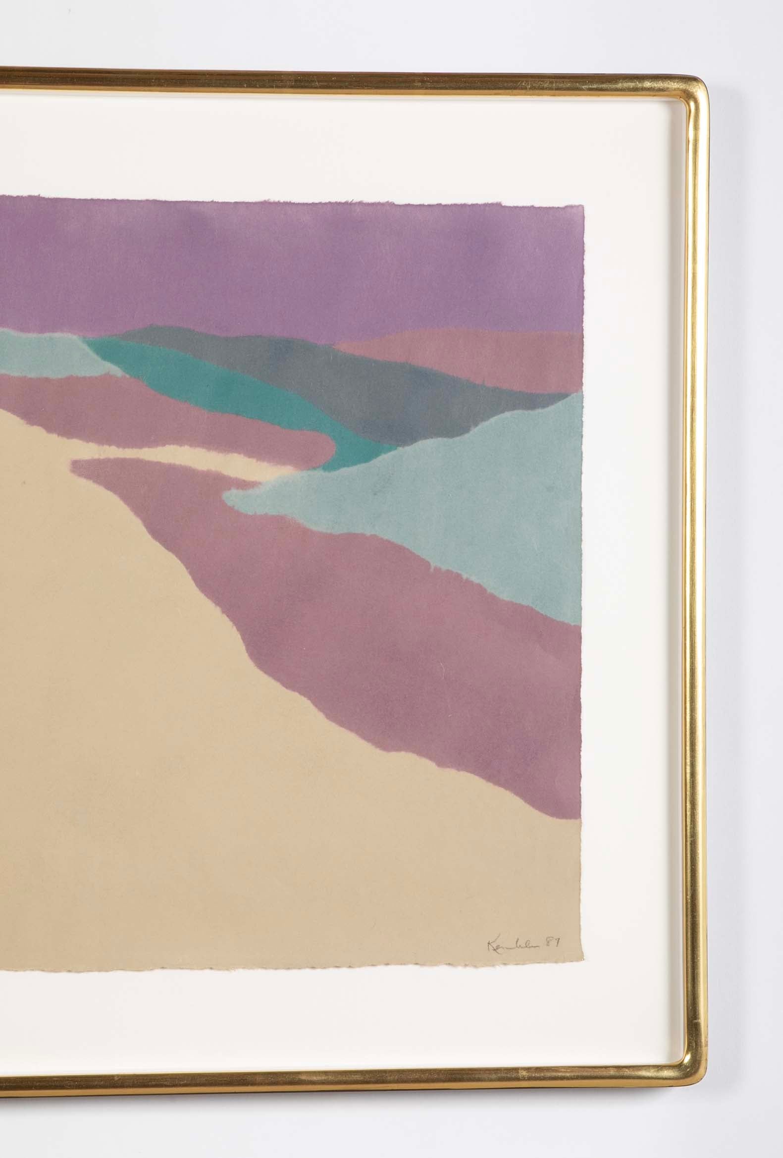 "Another Perfect Day" Serigraph in Color by Richard Kemble