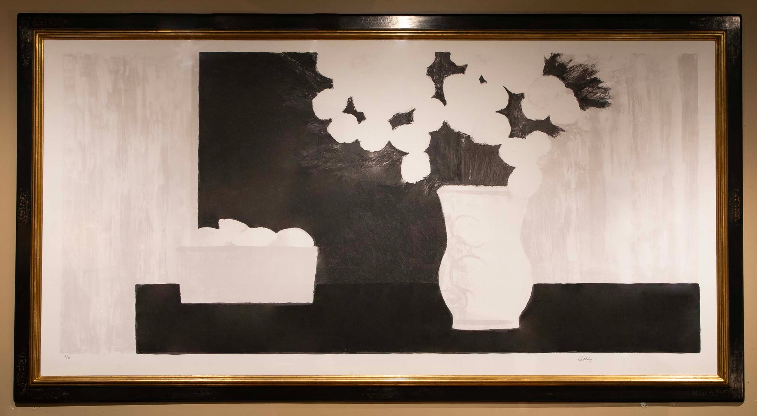 Still Life Lithograph by Bernard Cathelin (1919-2004)