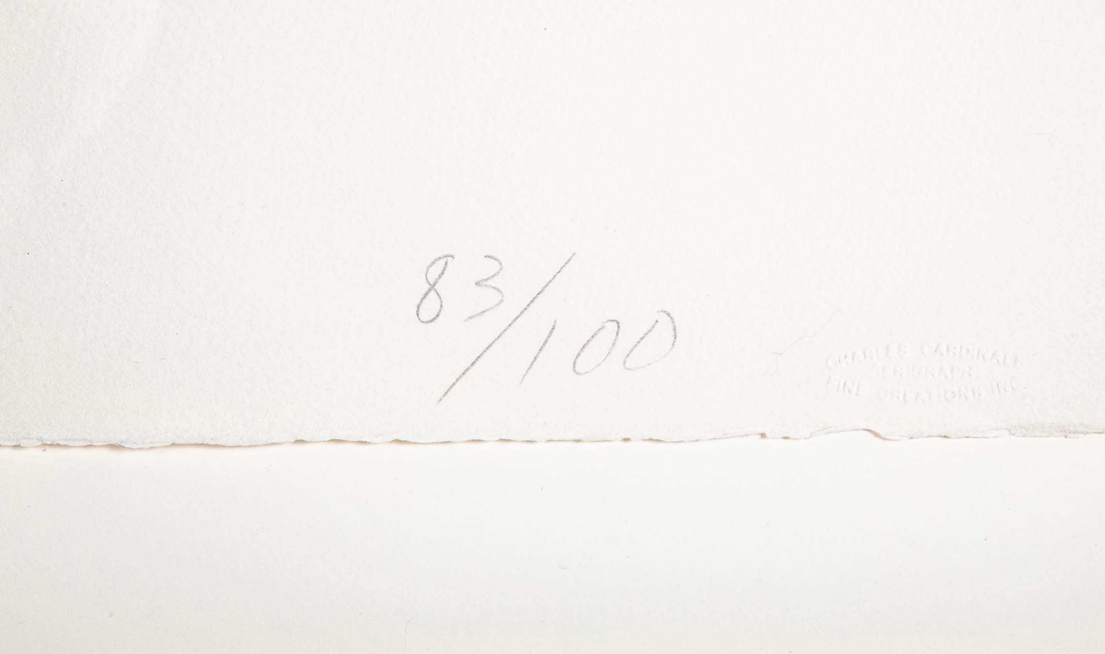 Dan Christensen Signed & Numbered Print by Fine Creations Inc