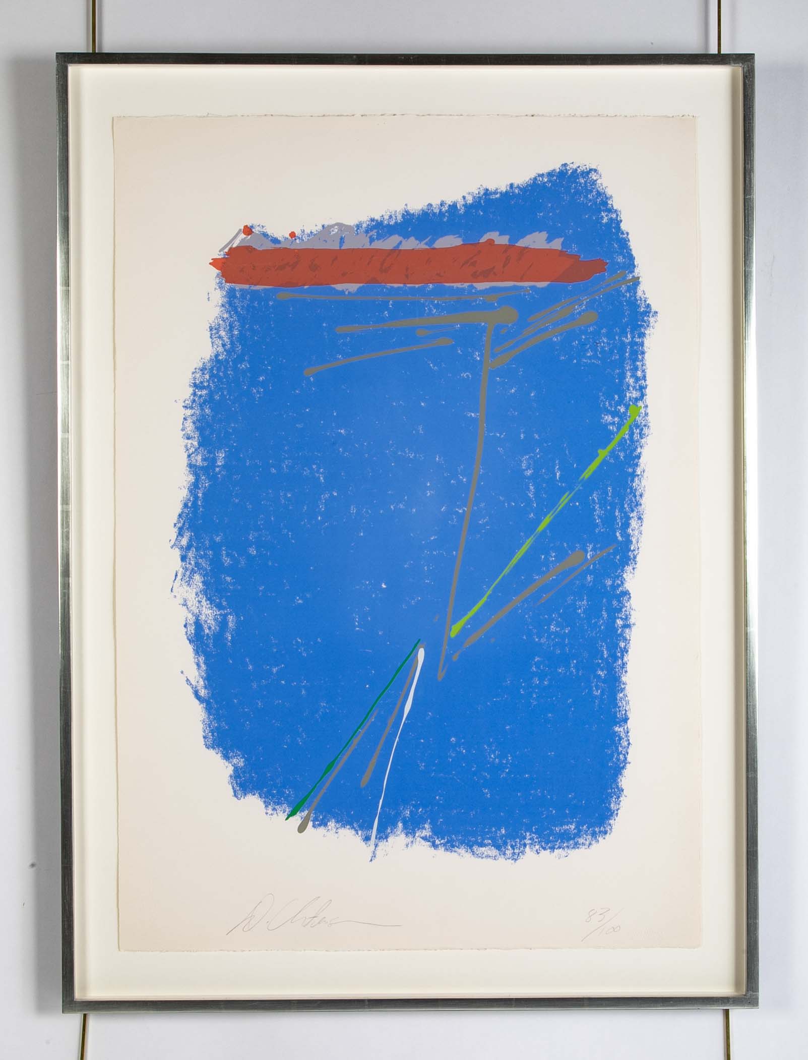 Dan Christensen Signed & Numbered Print by Fine Creations Inc