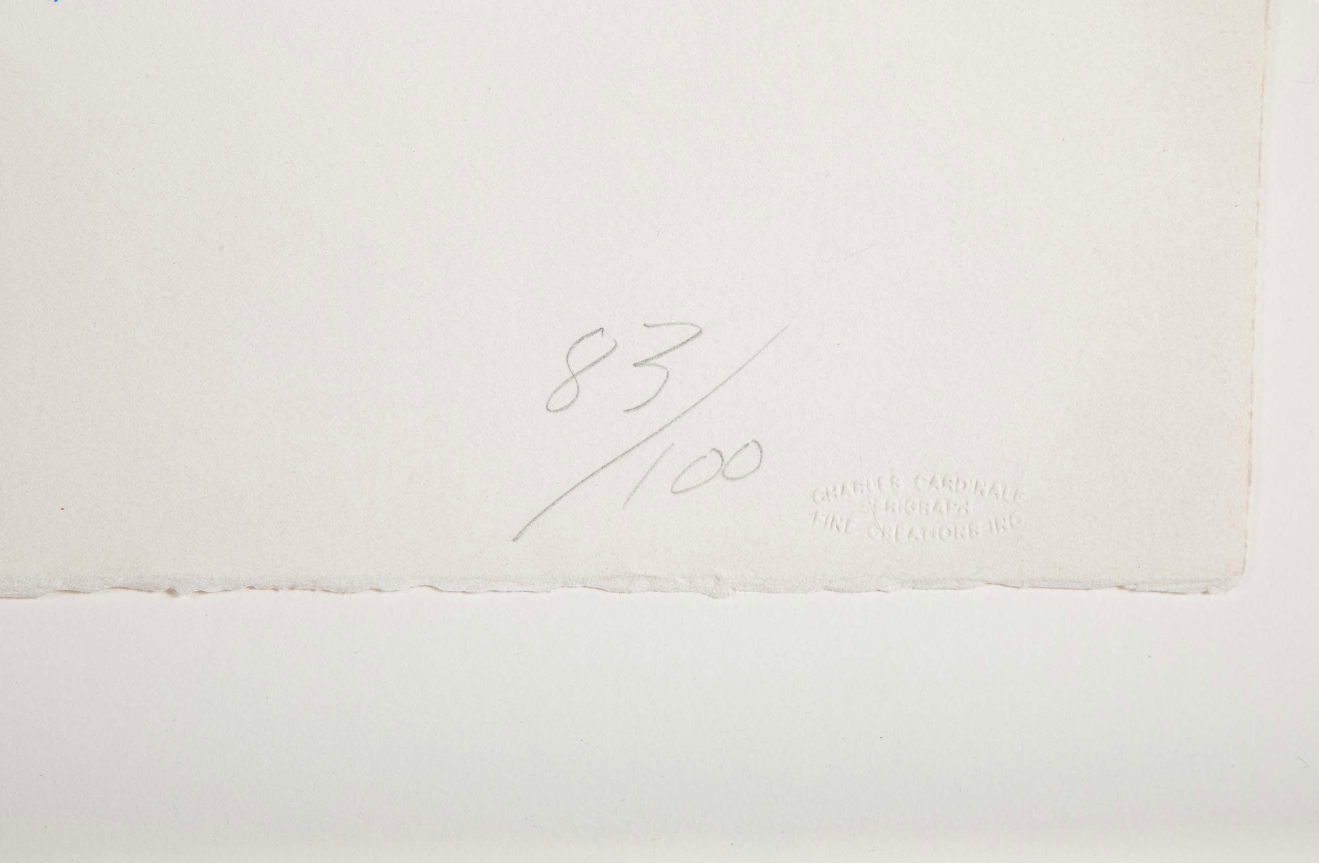 Dan Christensen Signed & Numbered Print by Fine Creations Inc