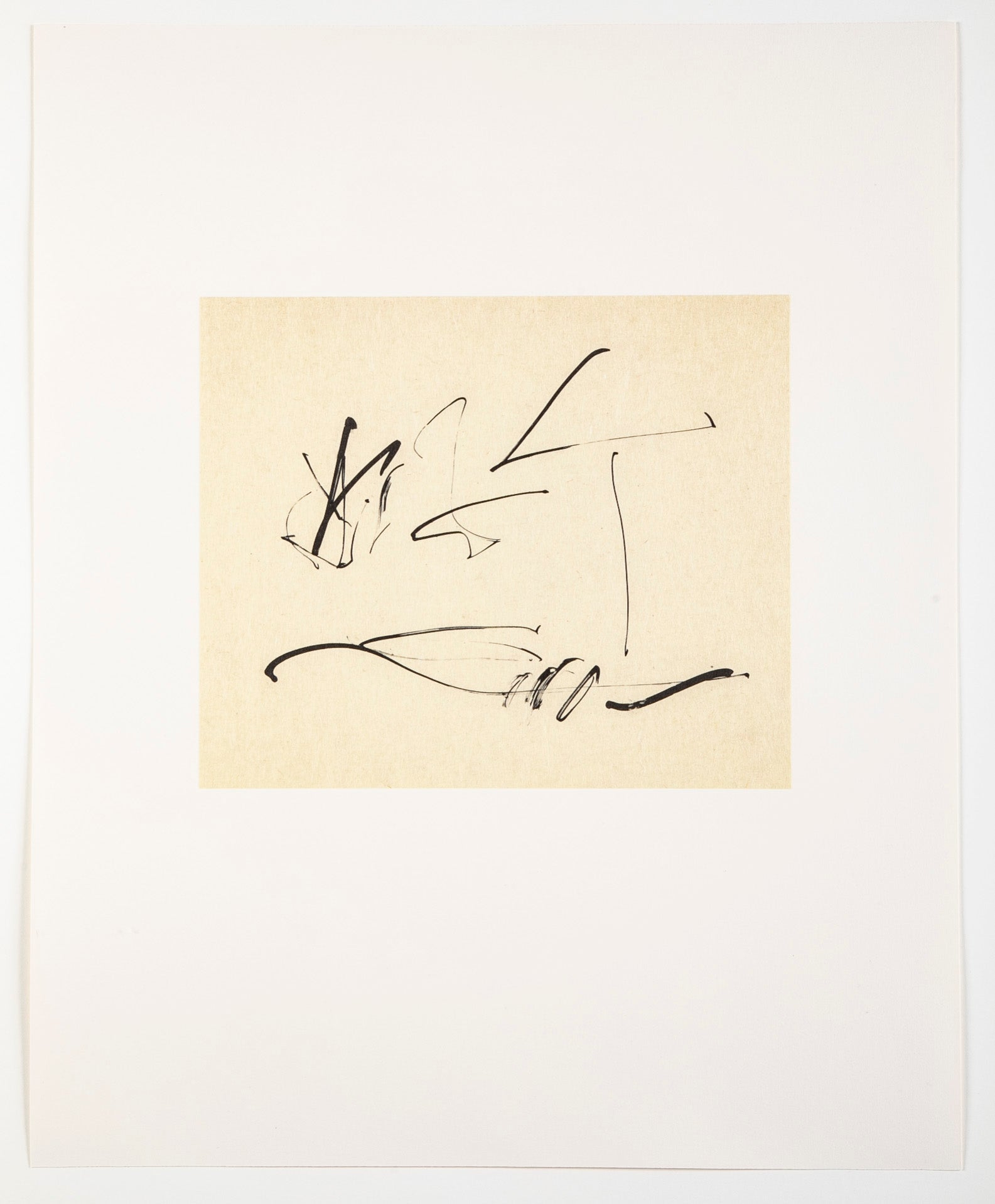 Robert Motherwell Lithograph