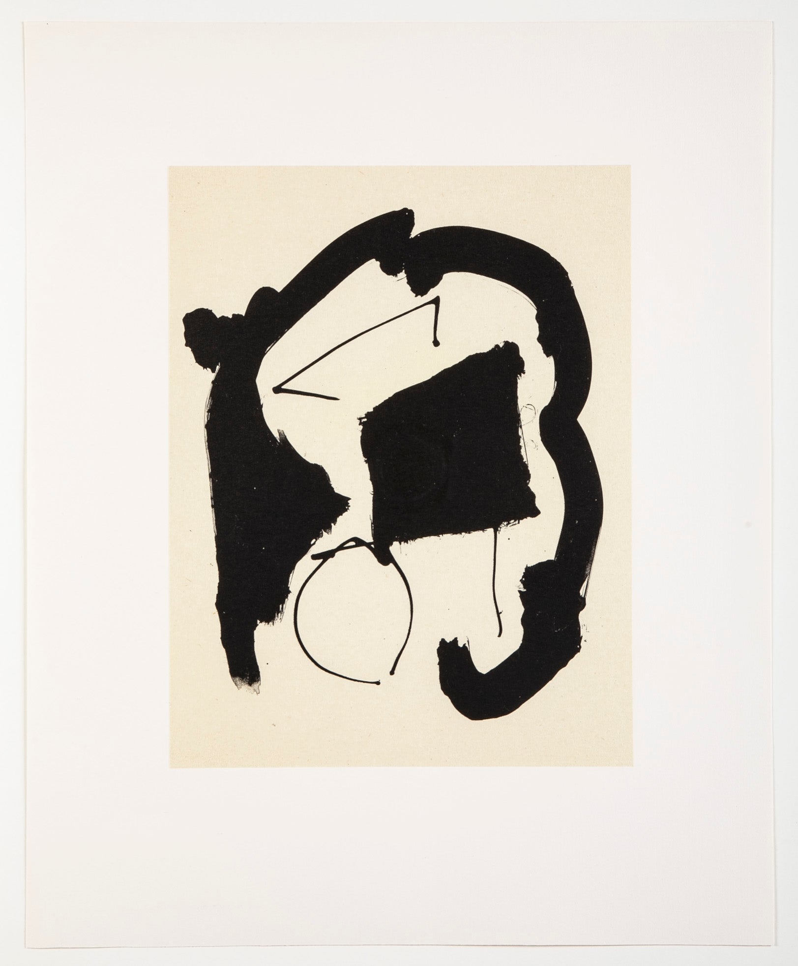 Robert Motherwell Lithograph