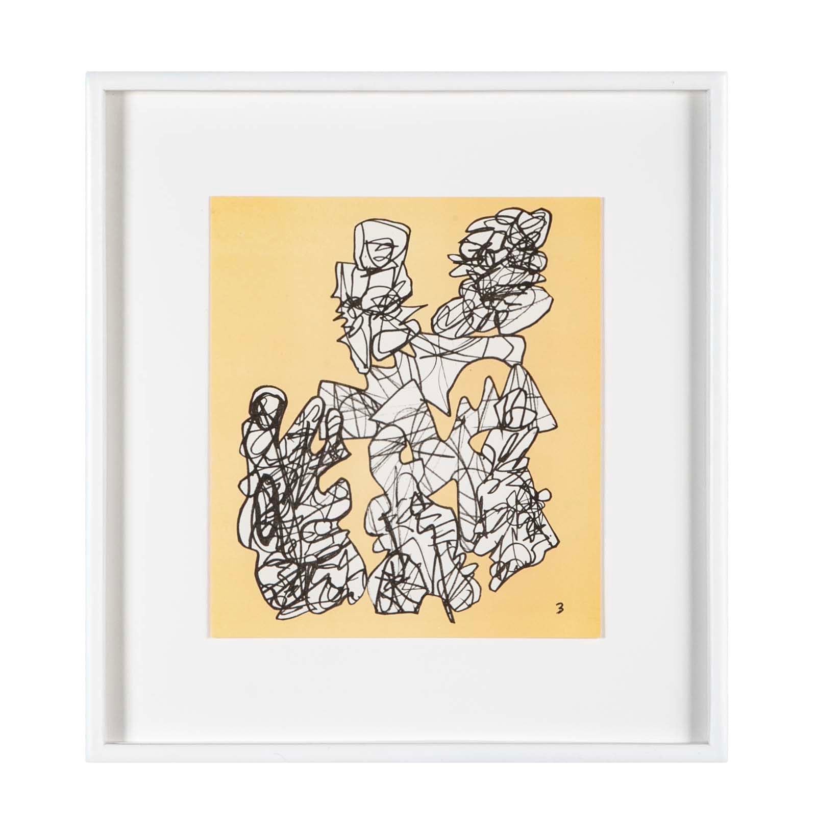 9 Lithographs by Jean Dubuffet from "Conjectures 1983" - Priced Individually