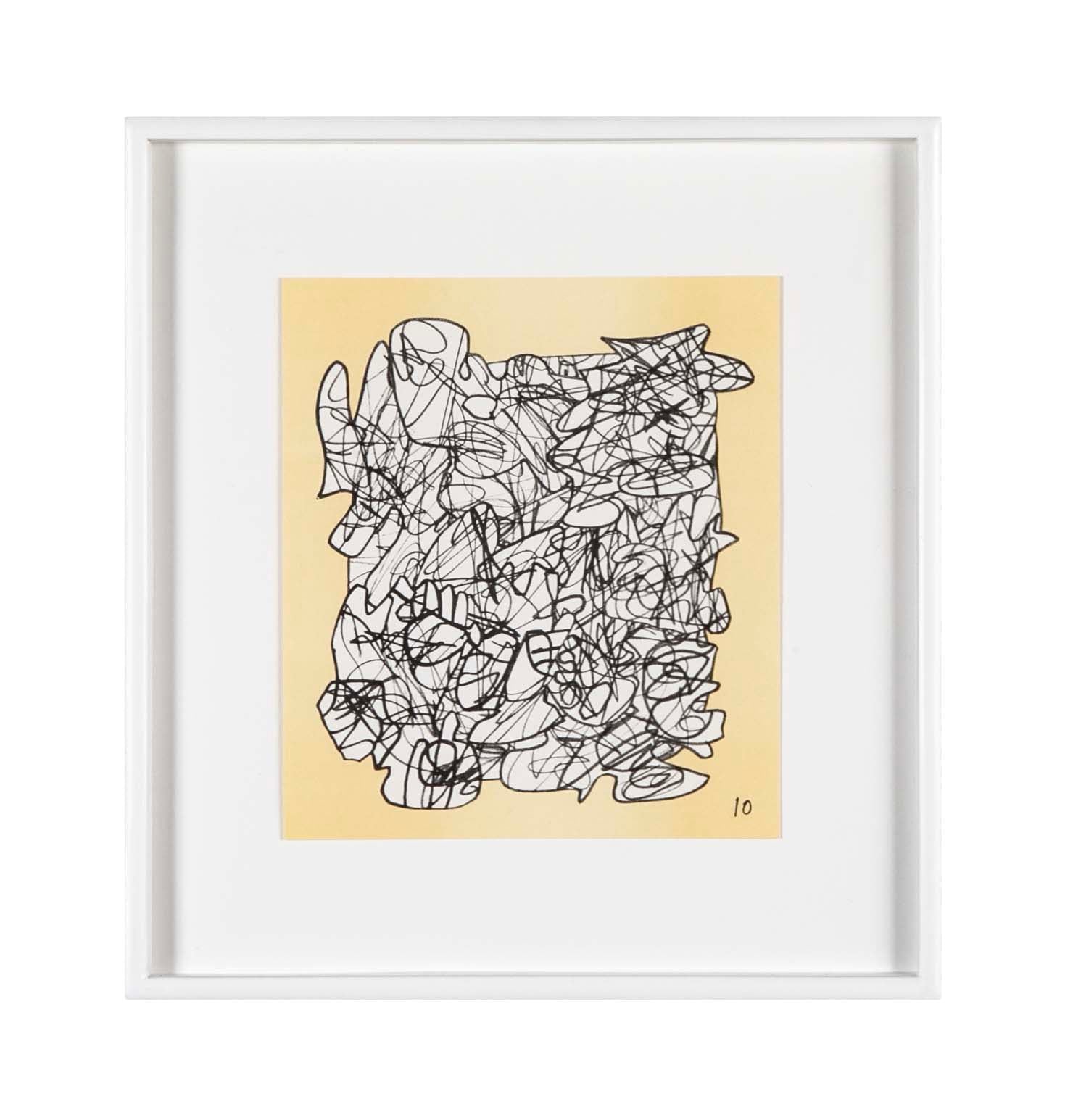 9 Lithographs by Jean Dubuffet from "Conjectures 1983" - Priced Individually