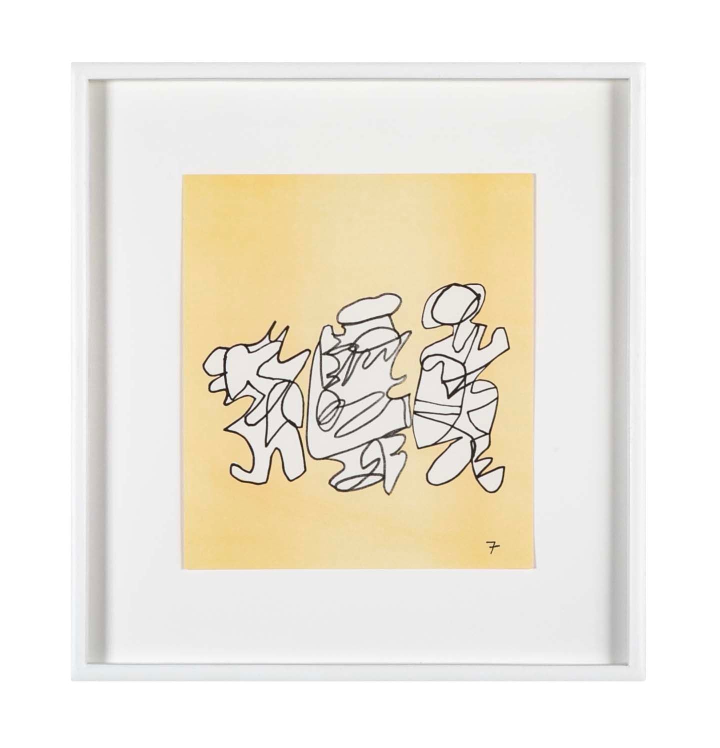 9 Lithographs by Jean Dubuffet from "Conjectures 1983" - Priced Individually