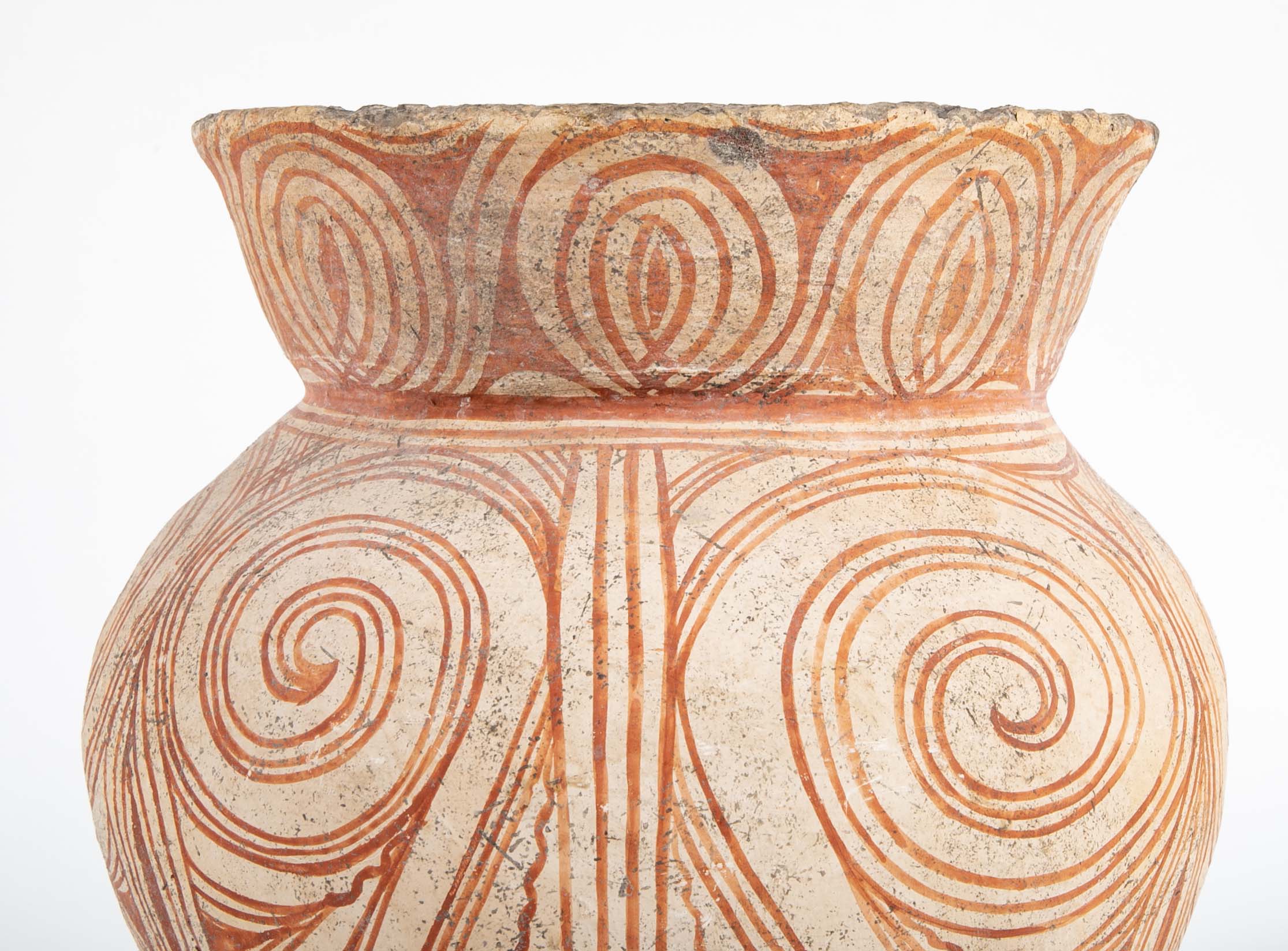 Thai "Ban Chiang" Pottery Vessel