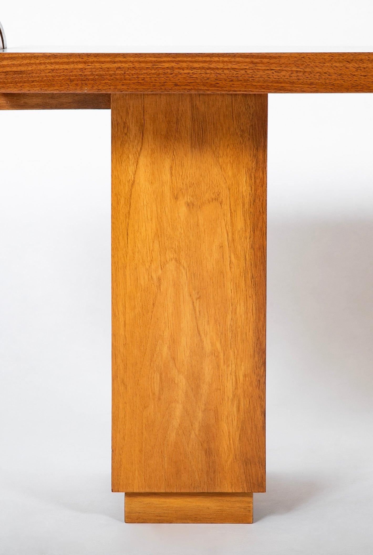 Rectangular Low Table in Walnut Veneer