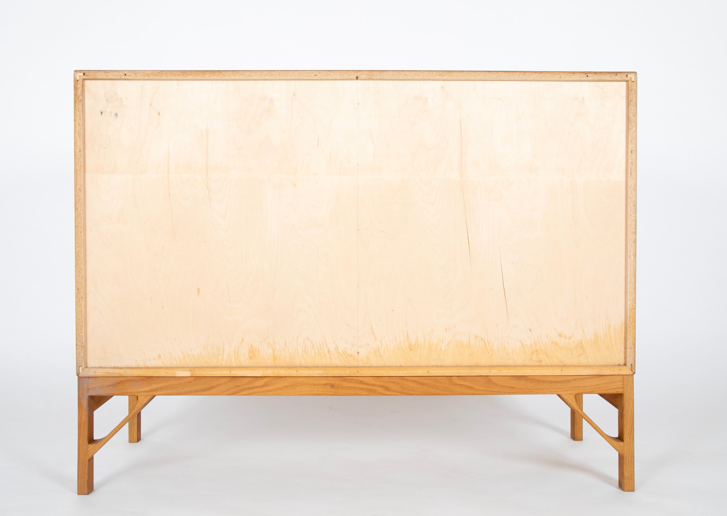 Pair of Borge Mogensen Oak & Brass Chests
