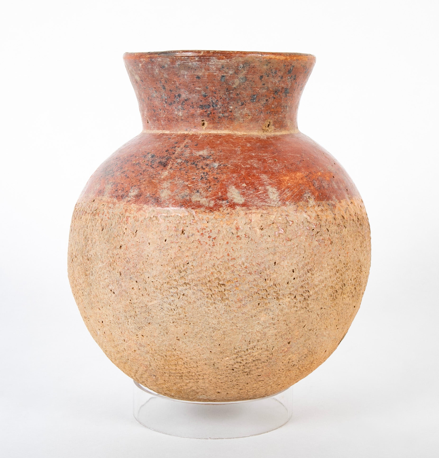 A 14th - 16th Century Mali Djenne Culture Terracotta Vessel