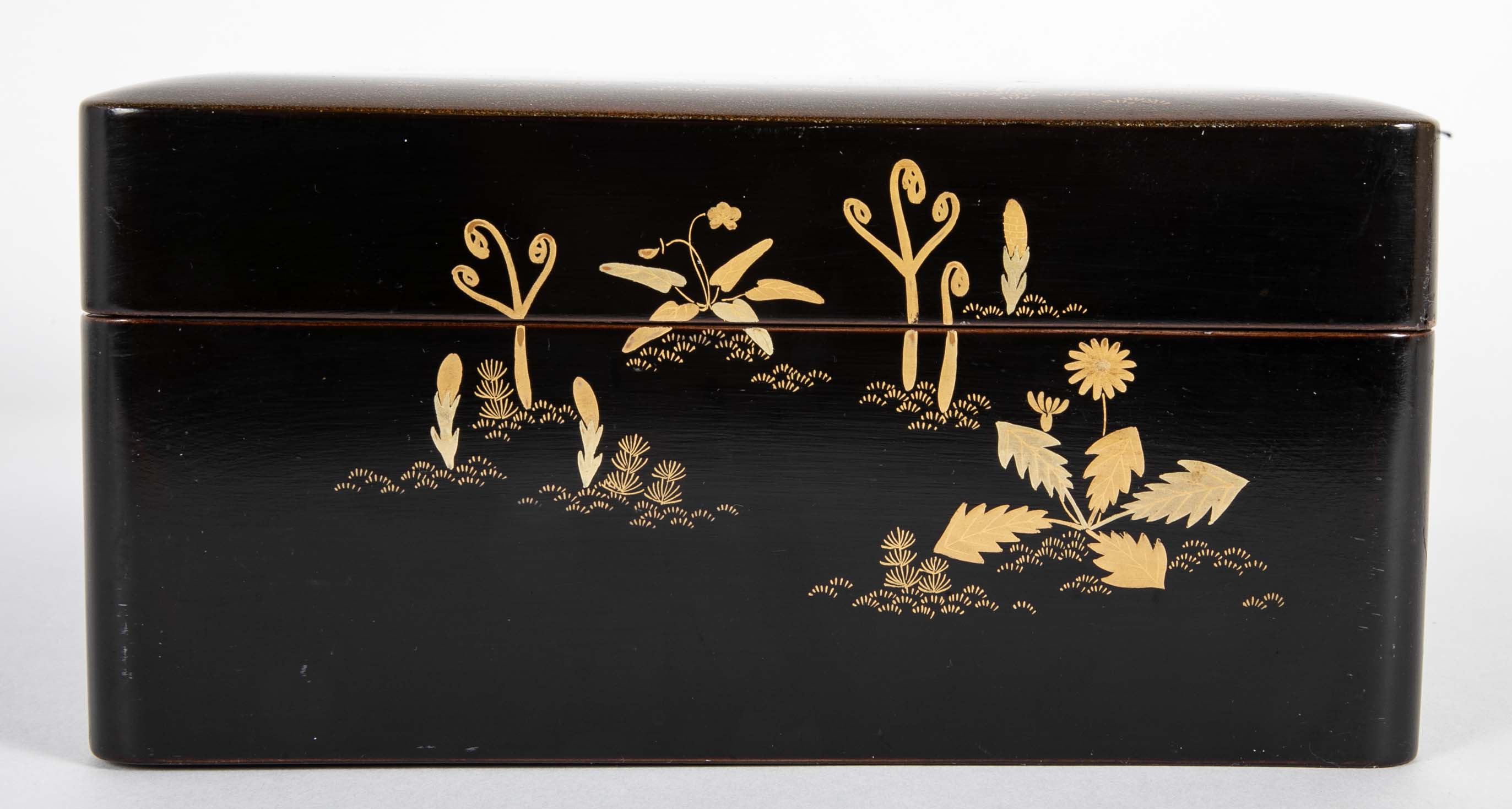 Black Lacquer Suzuribako Box From Zohiko Lacquerware Shop Kyoto, Japan