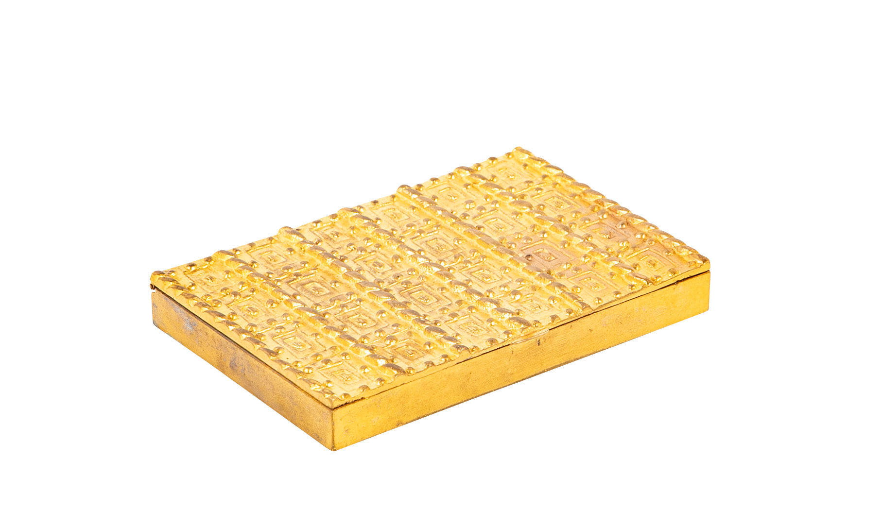 A Line Vautrin Bronze D'Ore Cork Lined Box
