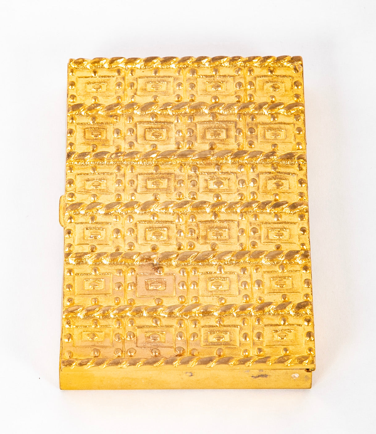A Line Vautrin Bronze D'Ore Cork Lined Box
