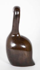 "Le Pelican" Patinated Bronze Sculpture by Ferdinand Parpan