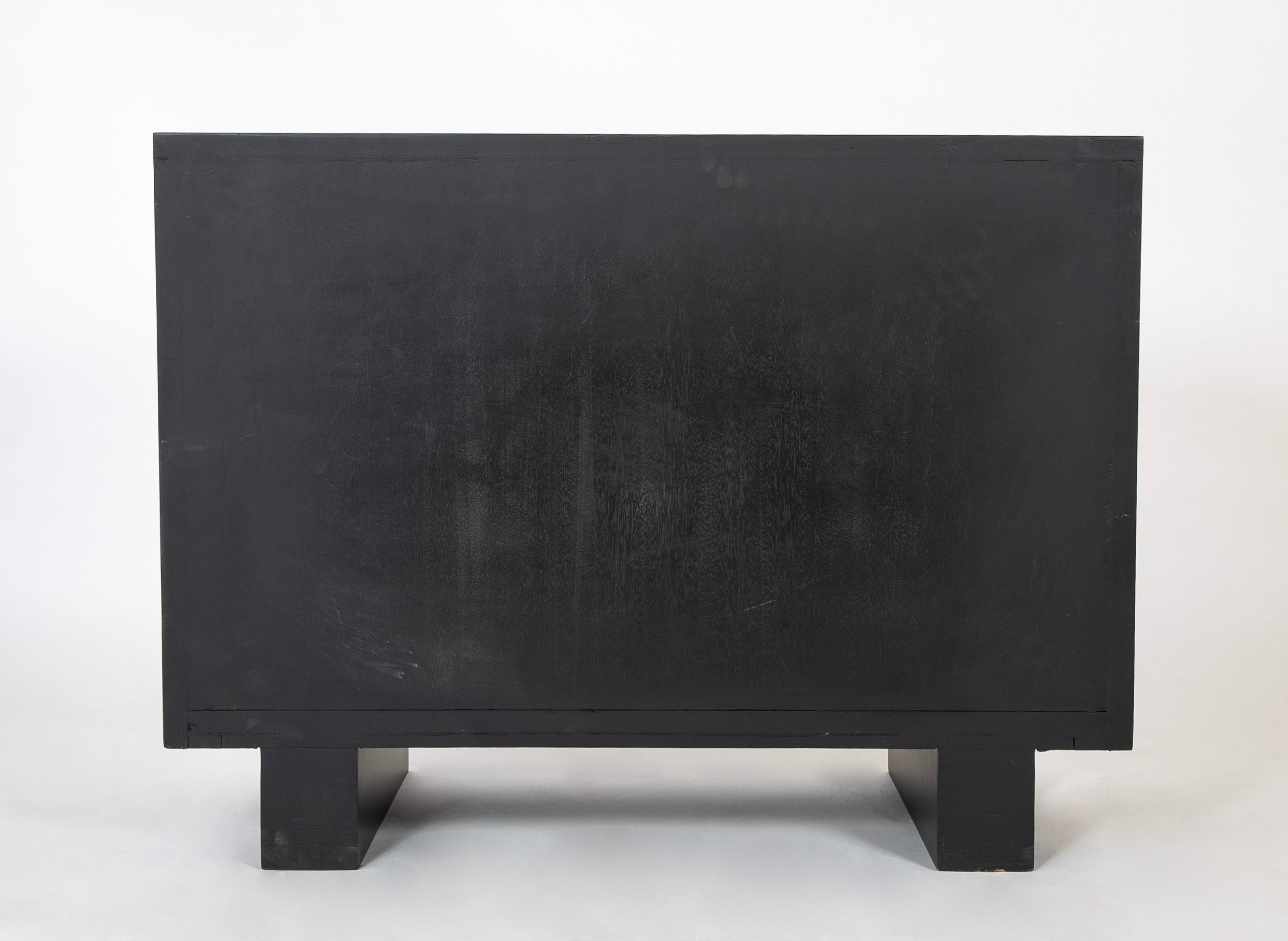 A Striking Mid-Century Two Door Cabinet by Jacques Adnet