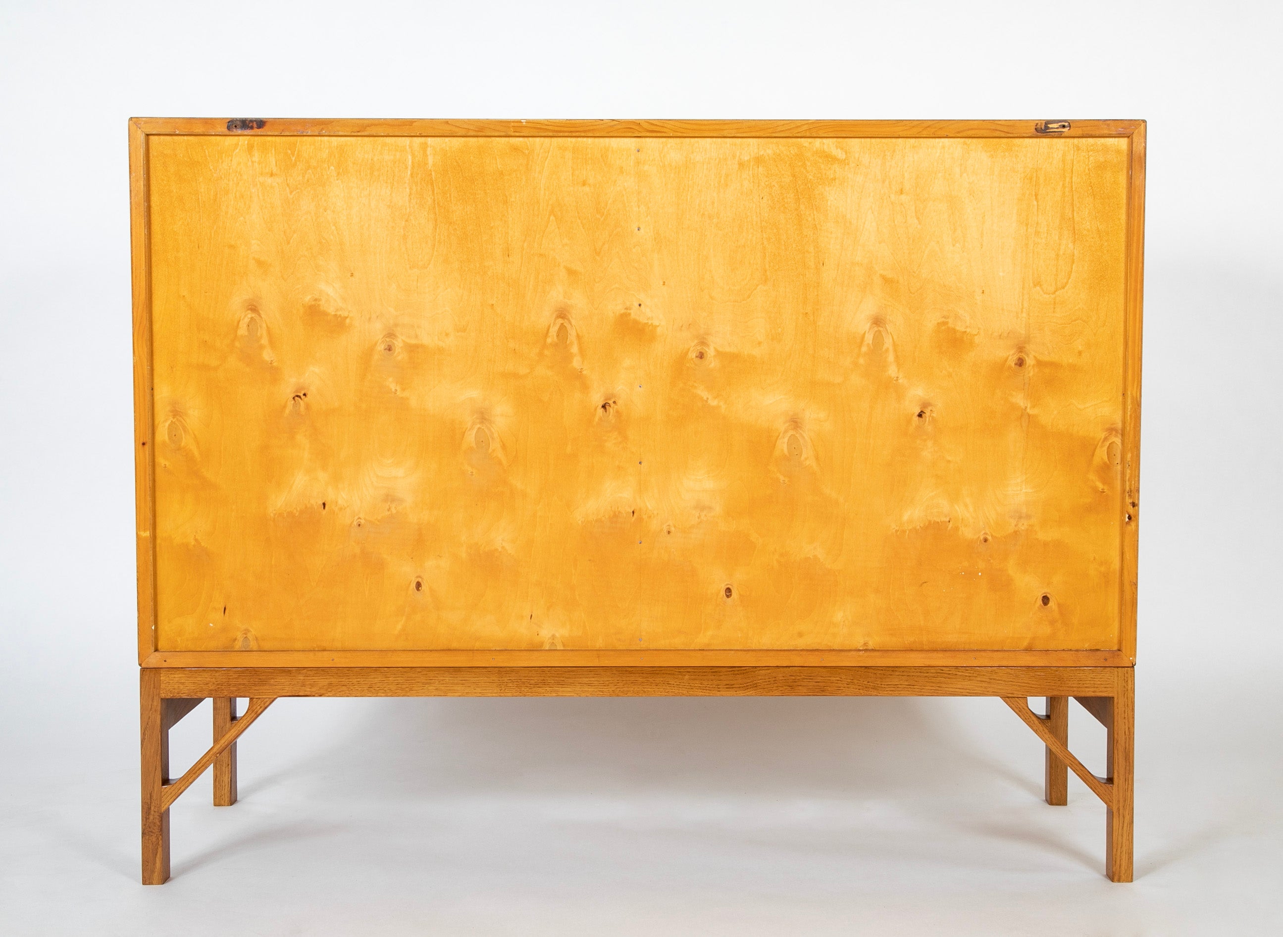 Borge Mogensen Two Door Oak Sideboard with Brass Handles
