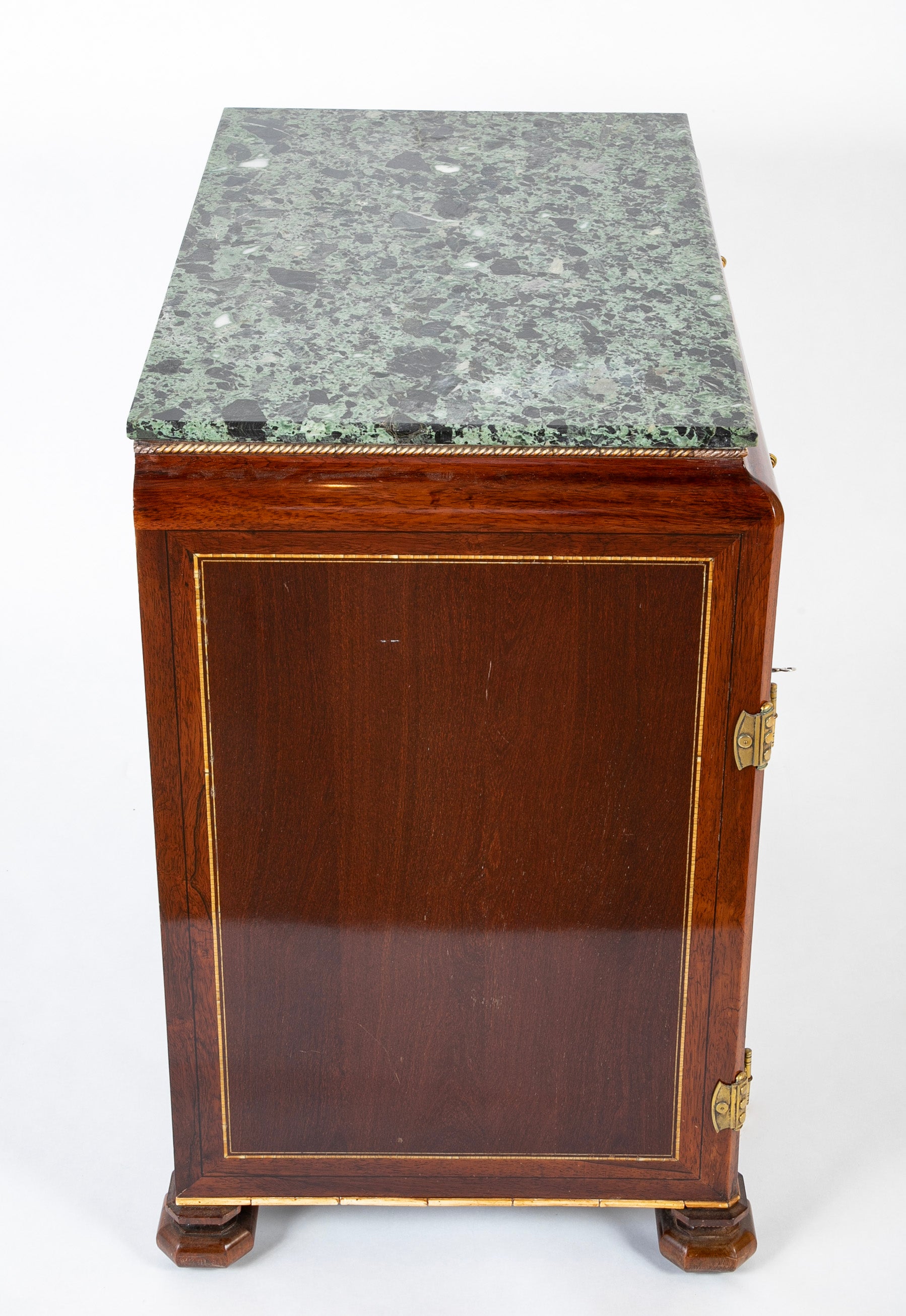 Continental Faux Tortoise & Bone Inlaid Cabinet