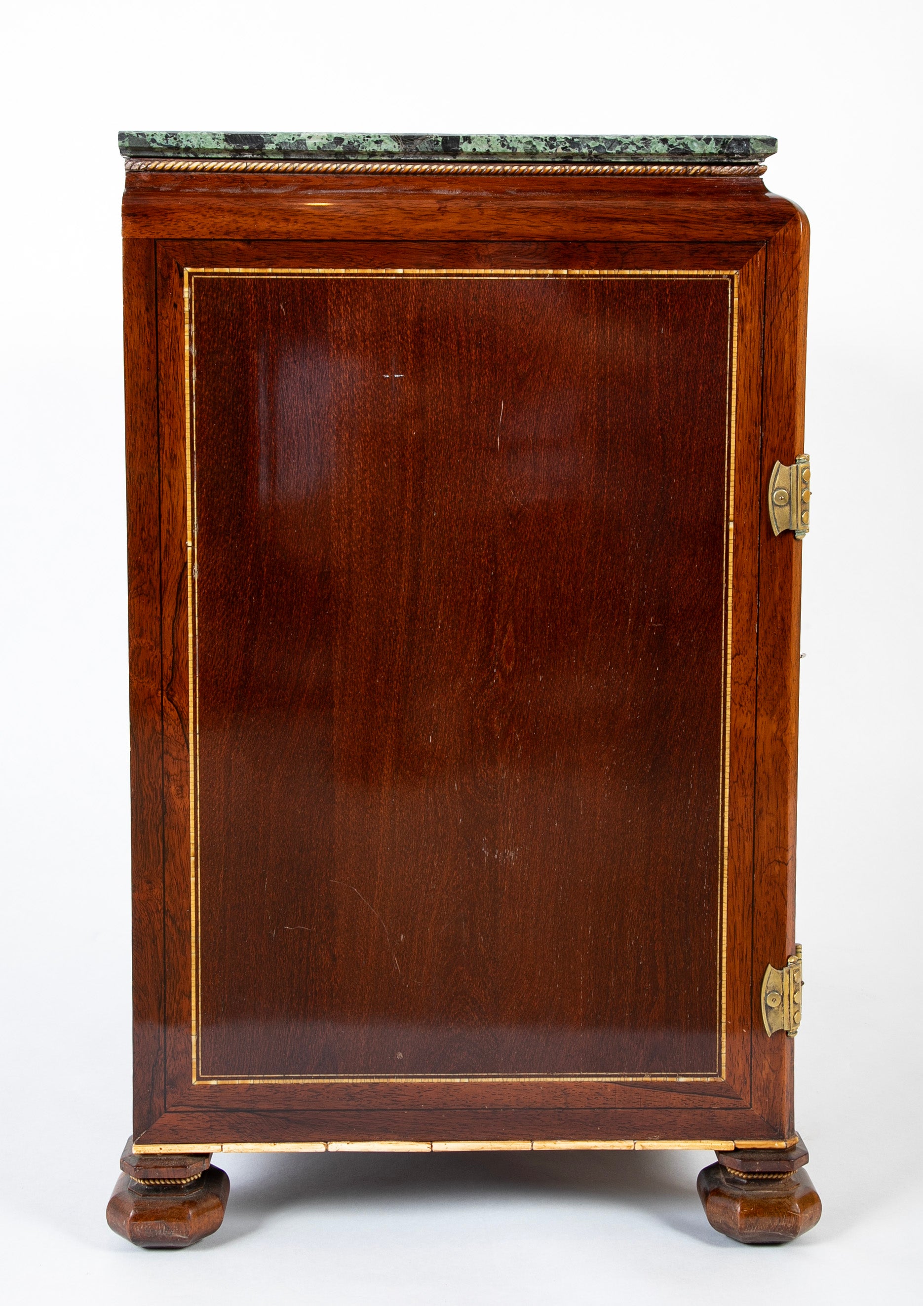 Continental Faux Tortoise & Bone Inlaid Cabinet