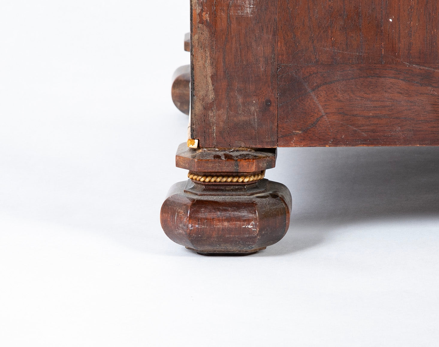 Continental Faux Tortoise & Bone Inlaid Cabinet
